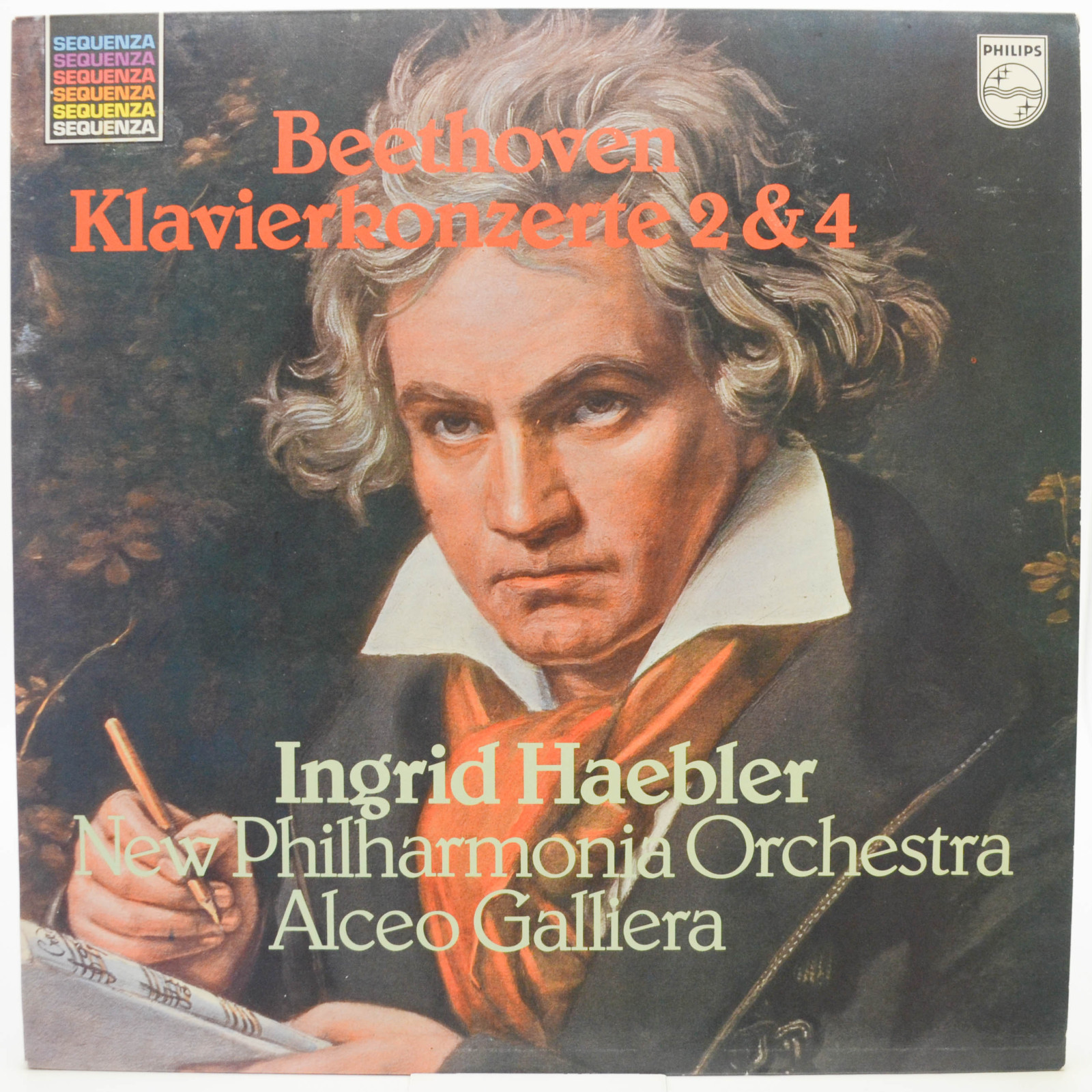 Beethoven, Ingrid Haebler, New Philharmonia Orchestra, Alceo Galliera — Klavierkonzerte 2 & 4, 1979
