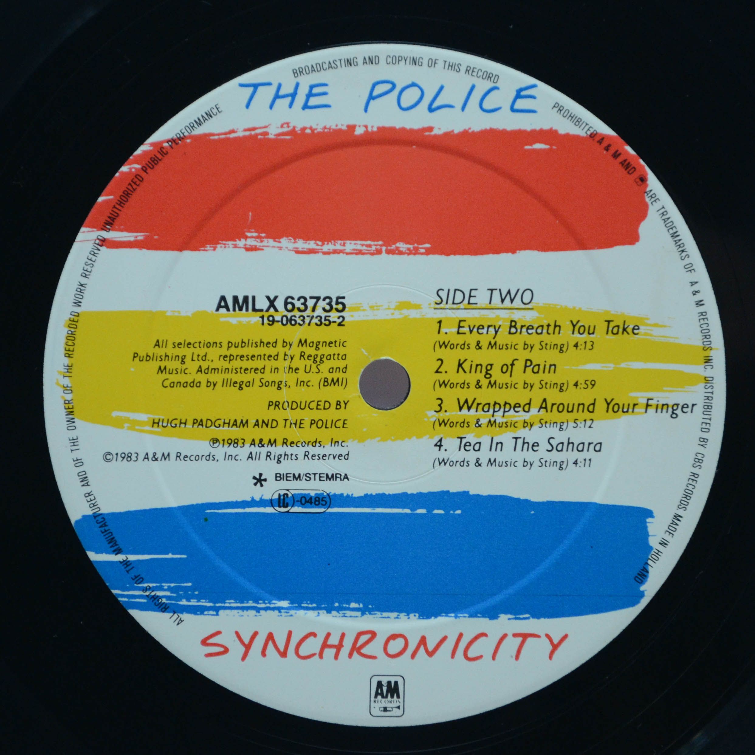 Police — Synchronicity, 1983