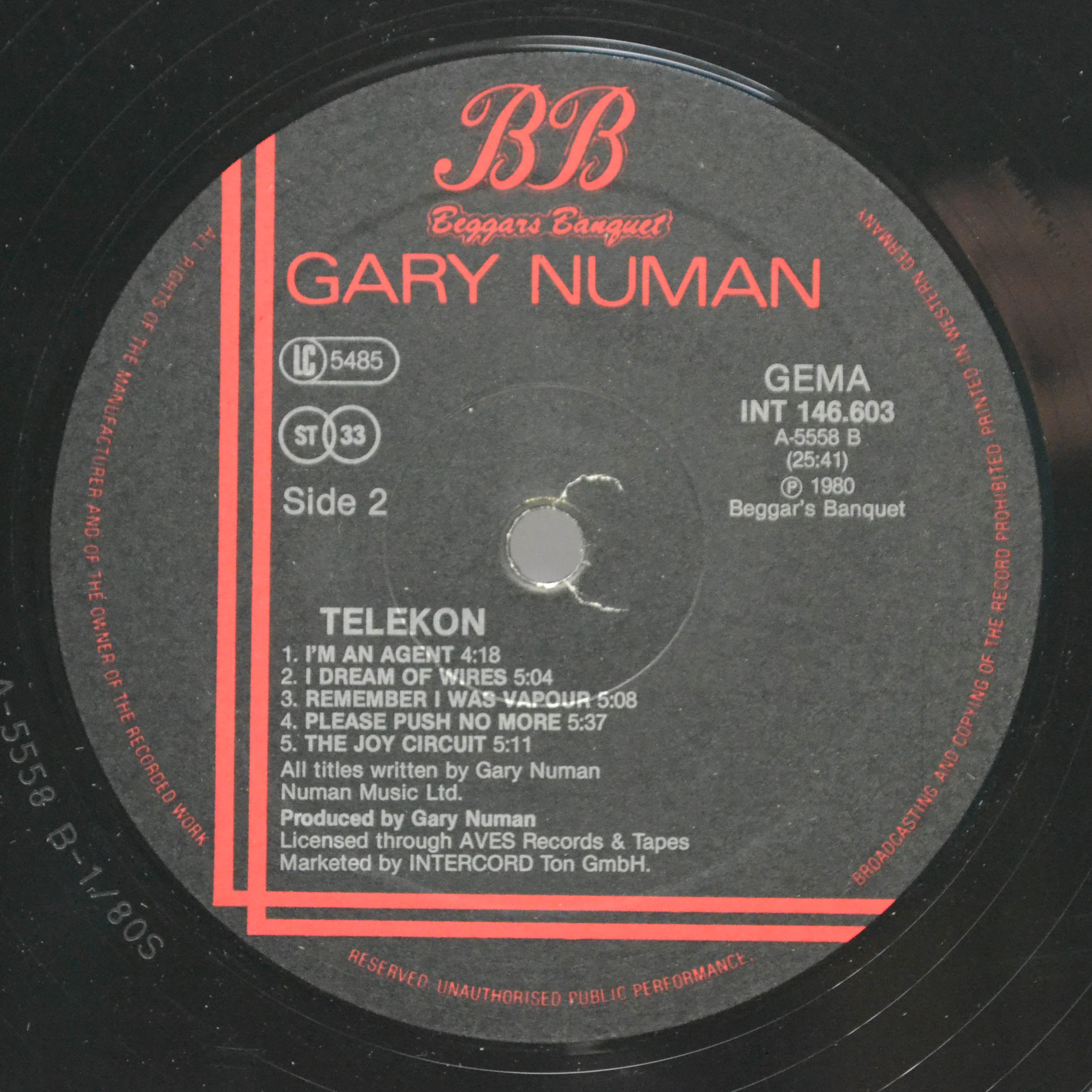 Gary Numan — Telekon, 1980