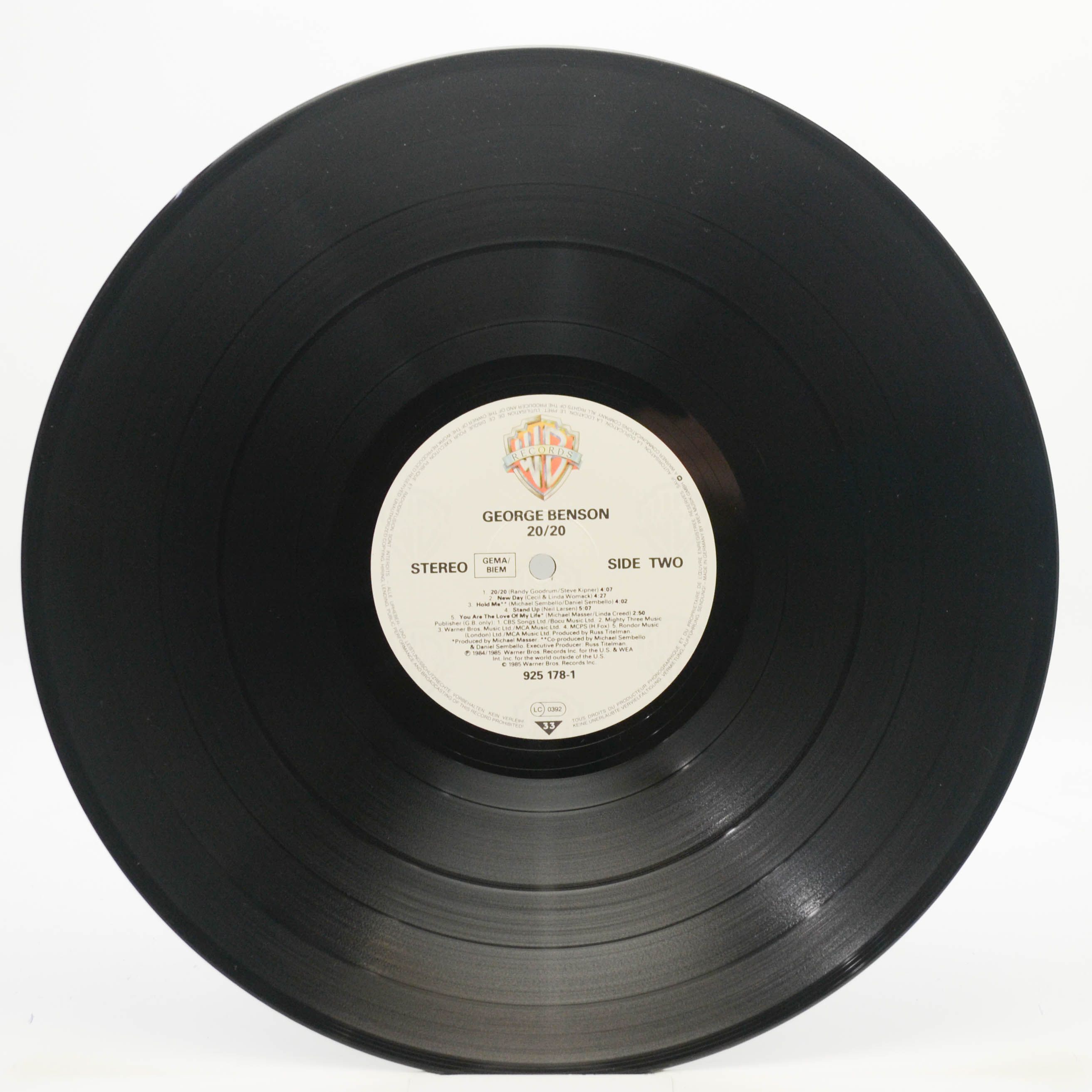 George Benson — 20/20, 1985