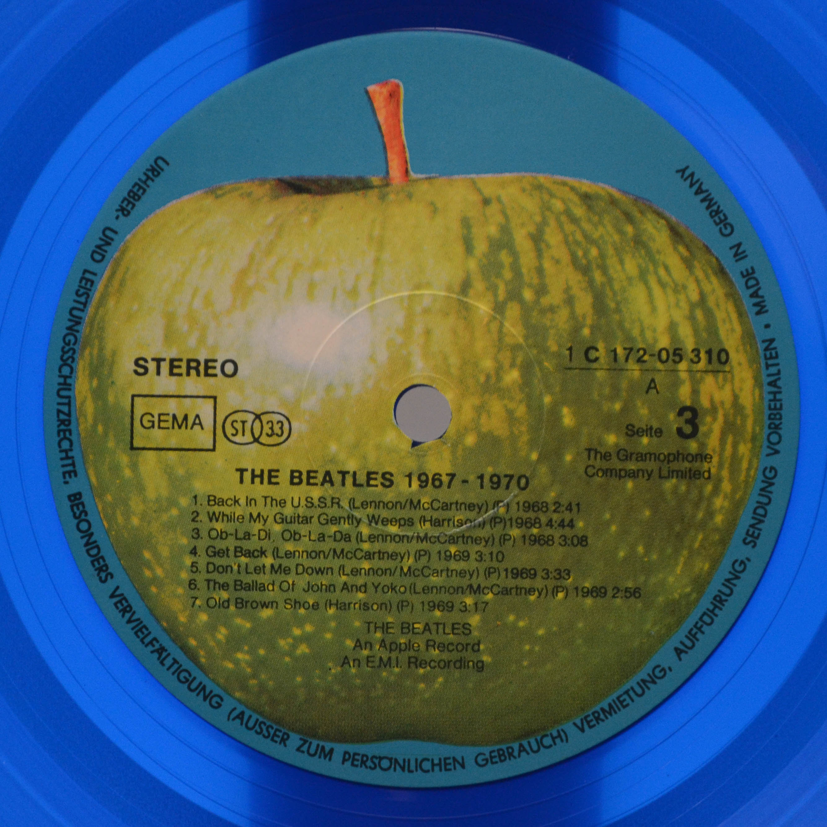 Beatles — 1967-1970 (2LP), 1973