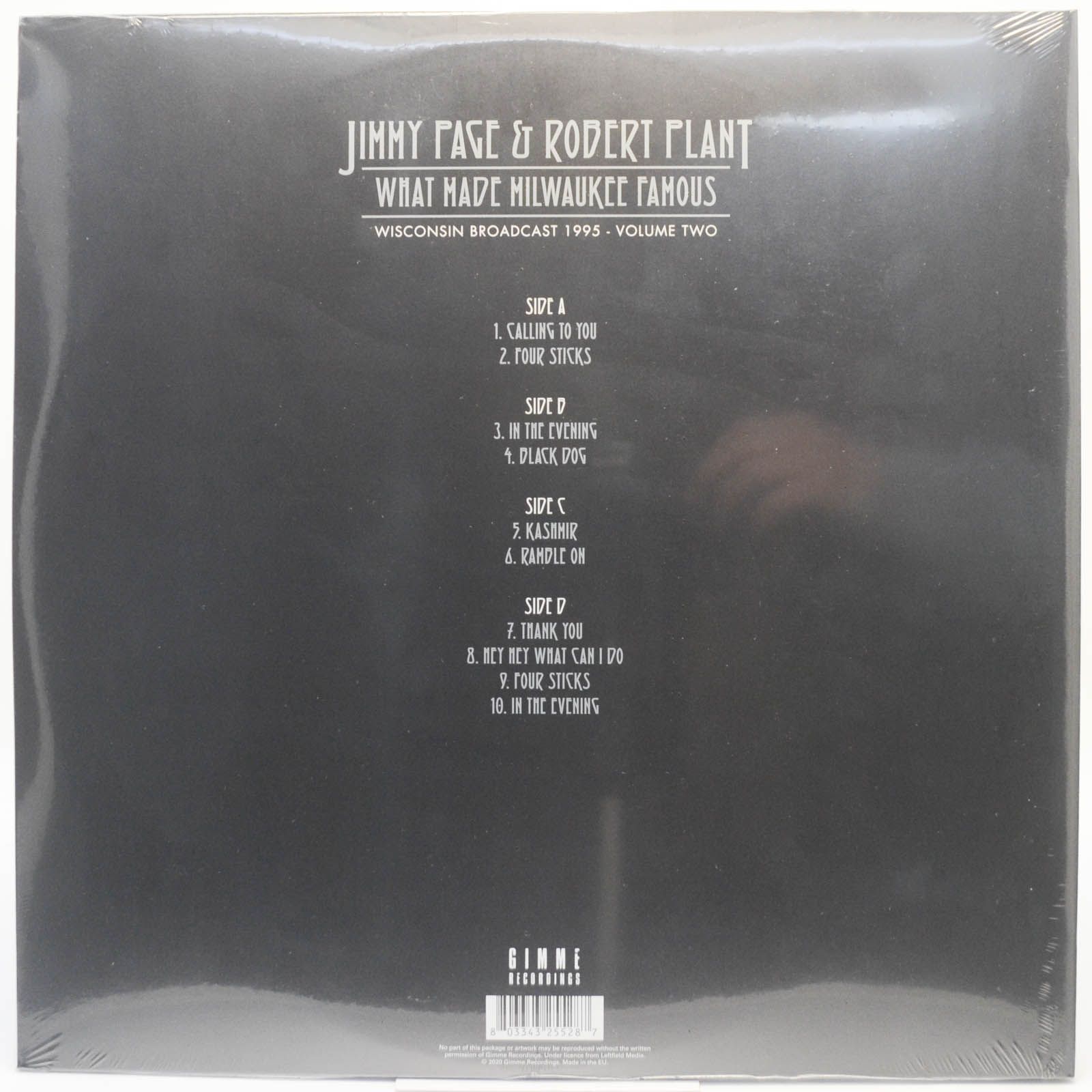 Jimmy Page & Robert Plant — What Made Milwaukee Famous Volume Two (2LP), 2021