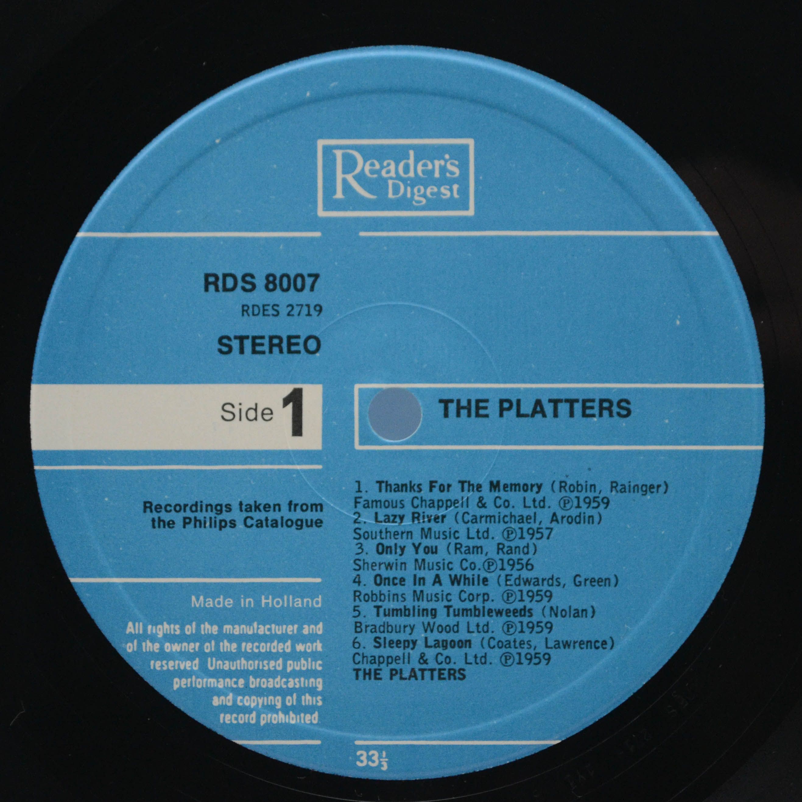 Platters — The Platters, 1976