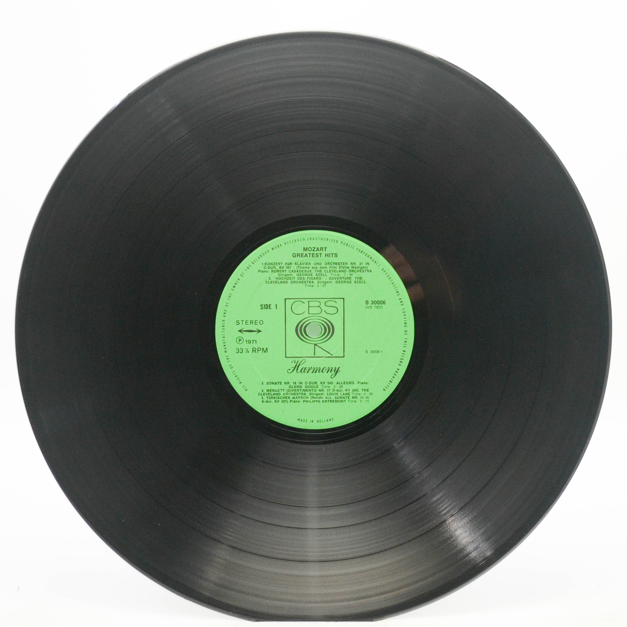 Mozart — Mozart's Greatest Hits, 1972