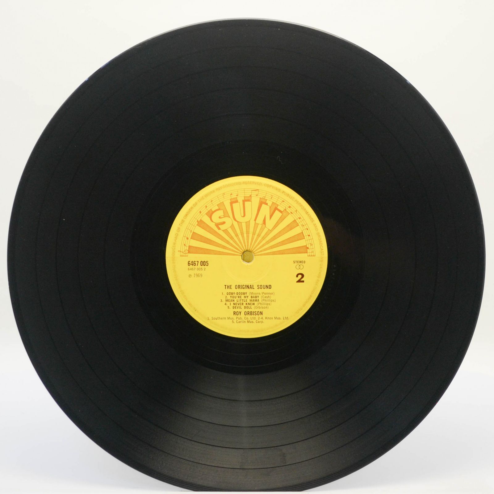 Roy Orbison — The Original Sound, 1972
