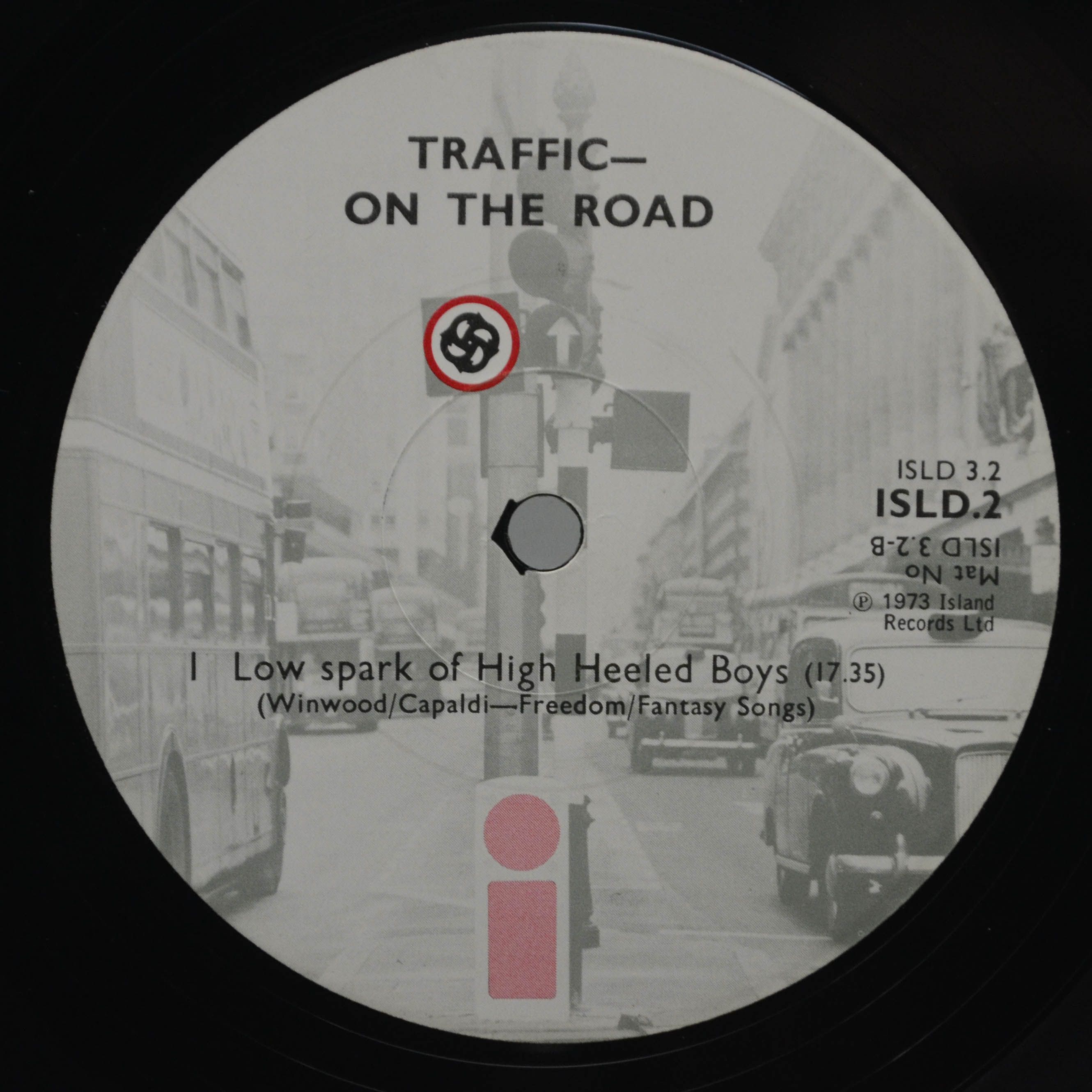 Traffic — On The Road (2LP, 1-st, UK), 1973