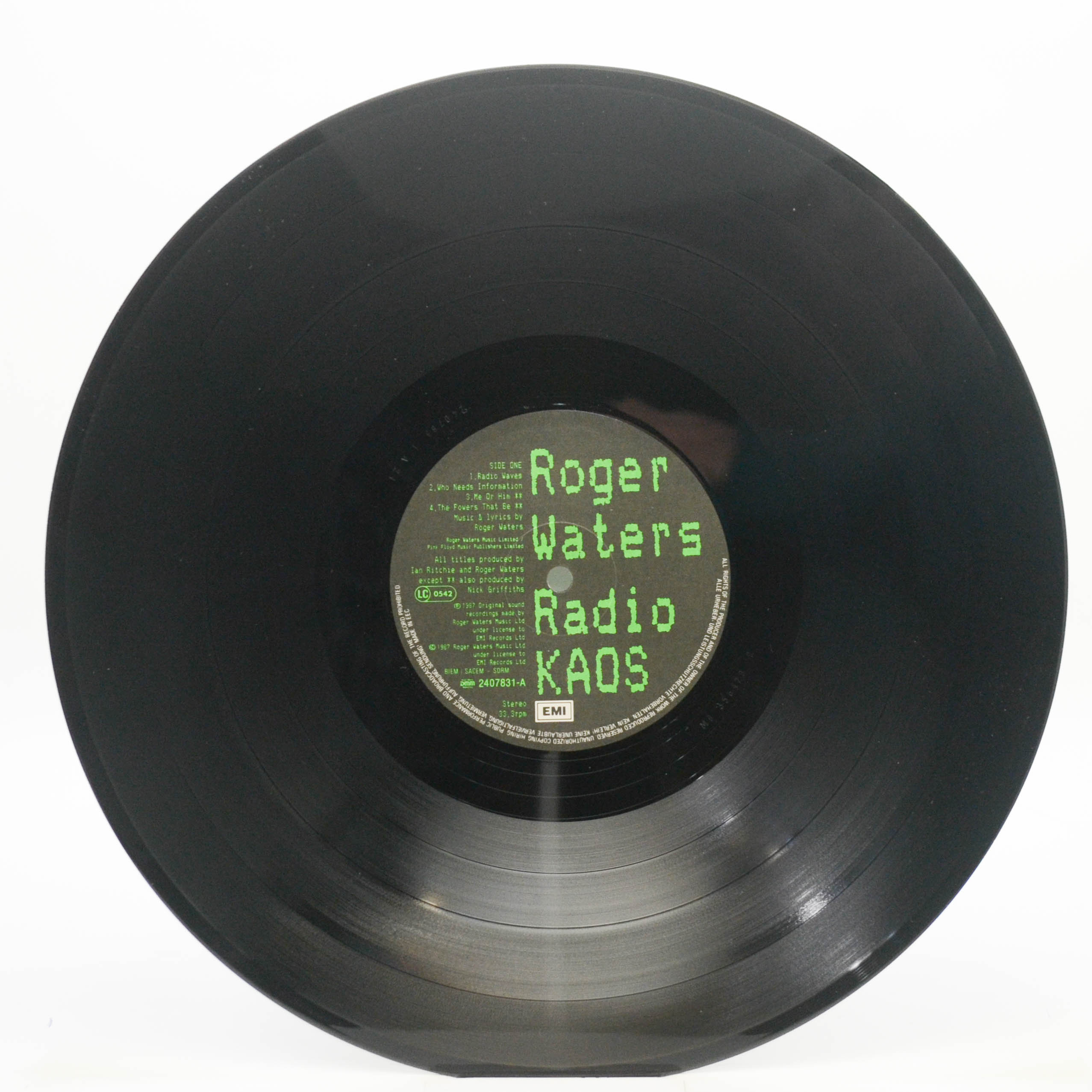 Roger Waters — Radio K.A.O.S., 1987