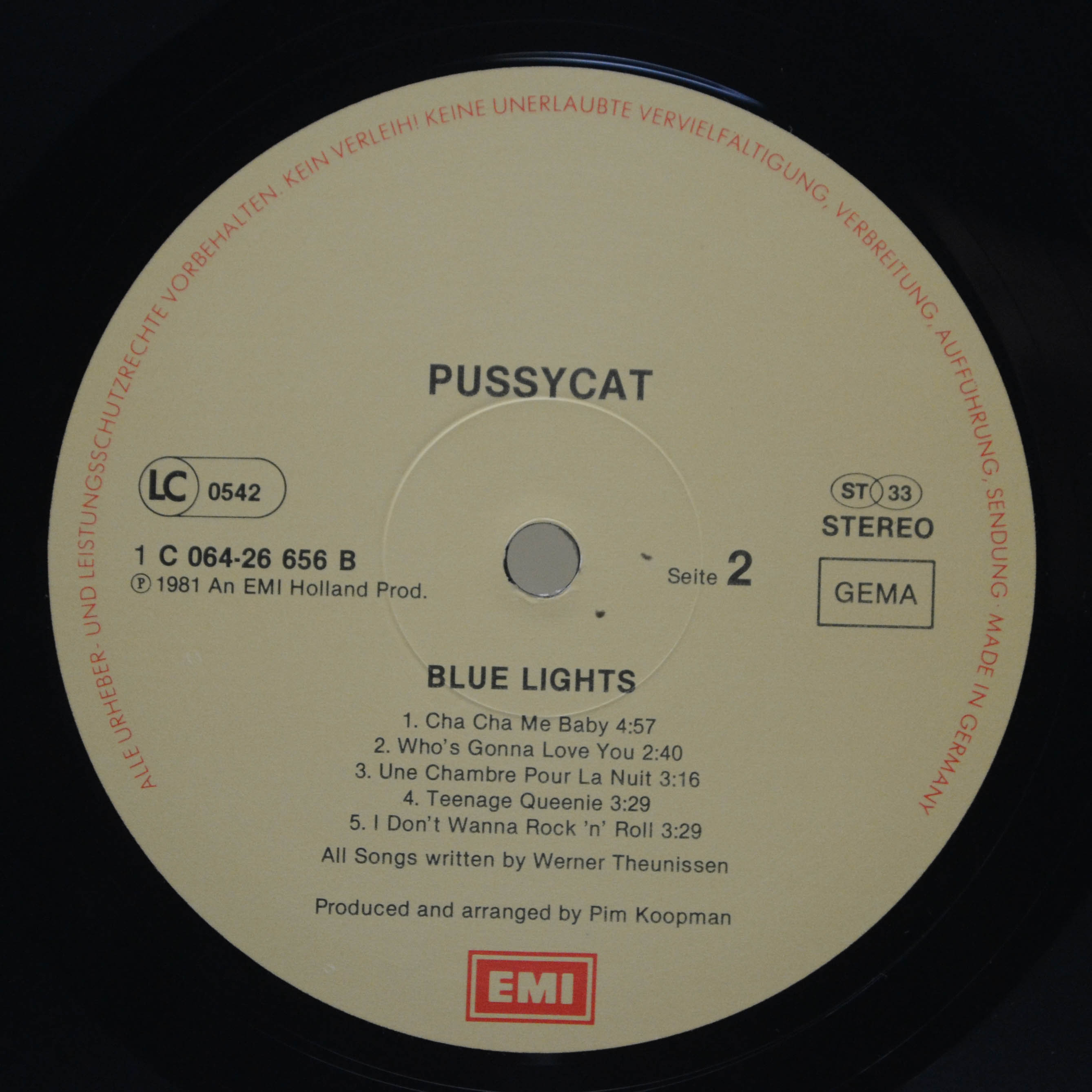 Pussycat — Blue Lights, 1981