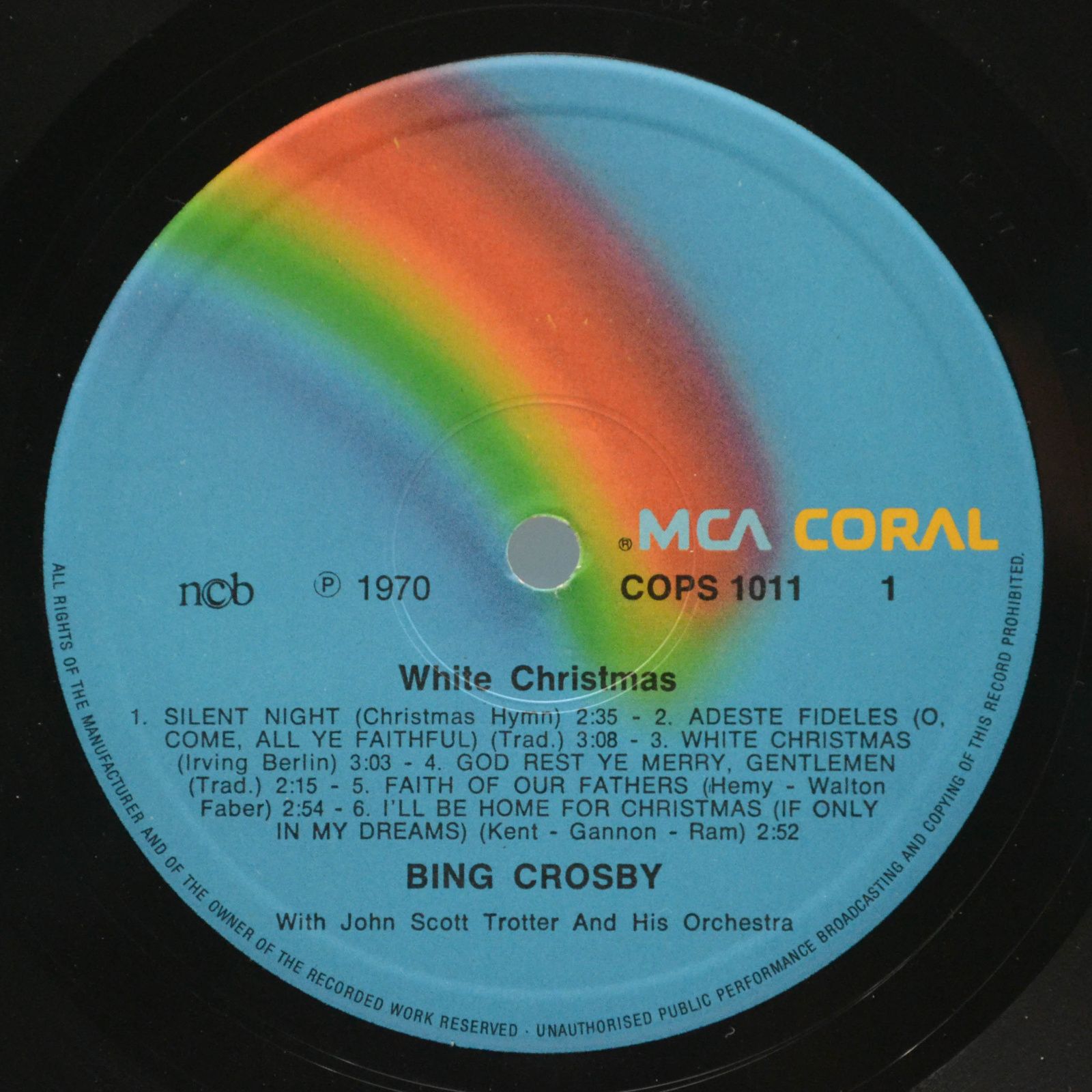 Bing Crosby — White Christmas, 1955