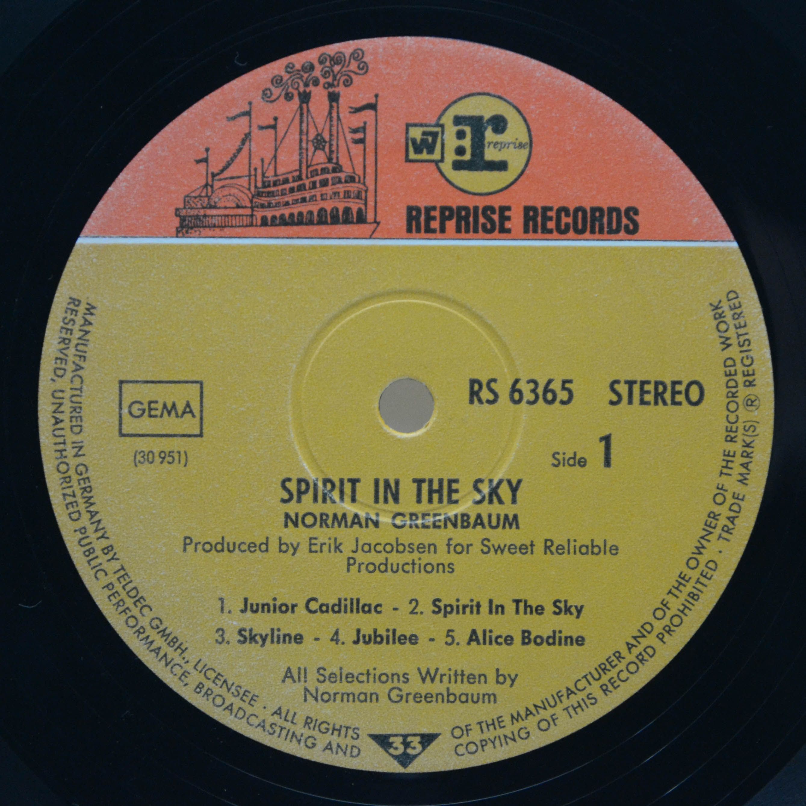 Norman Greenbaum — Spirit In The Sky, 1969