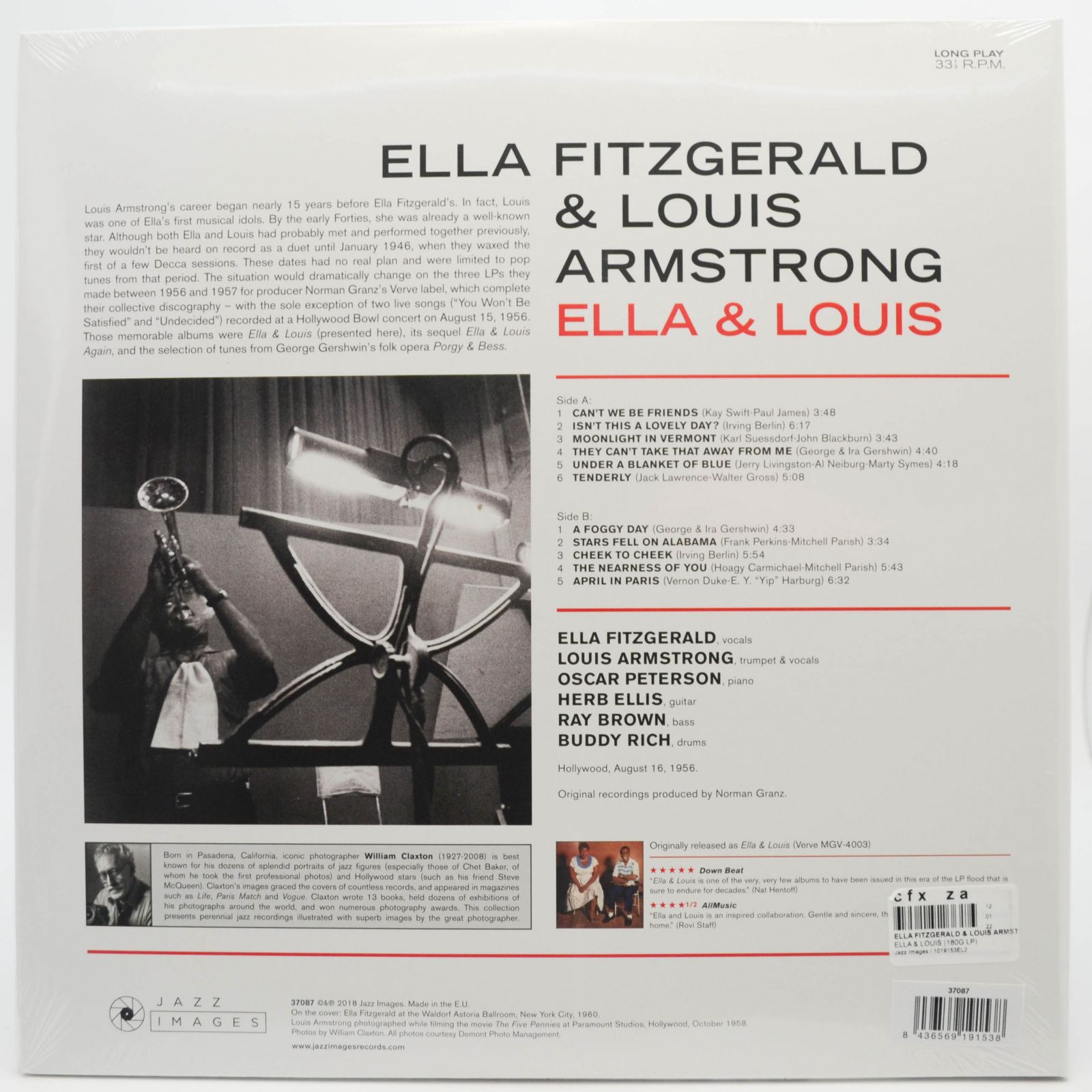 Ella Fitzgerald & Louis Armstrong — Ella & Louis, 1956