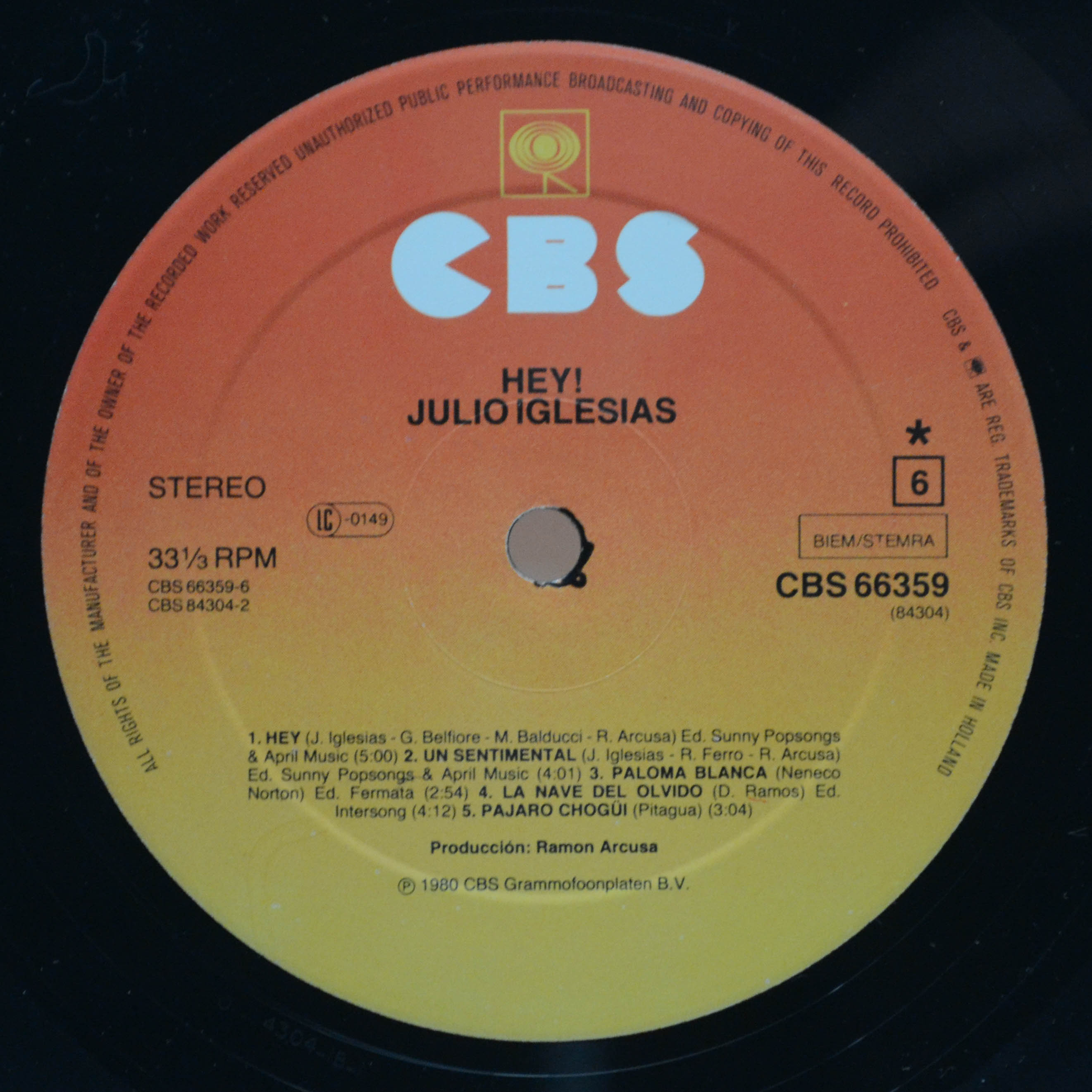 Julio Iglesias — 3 Gold Records (3LP, Box-set), 1980