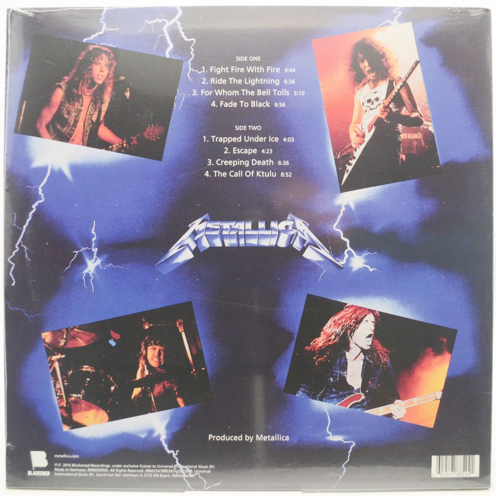 Metallica — Ride The Lightning, 1984