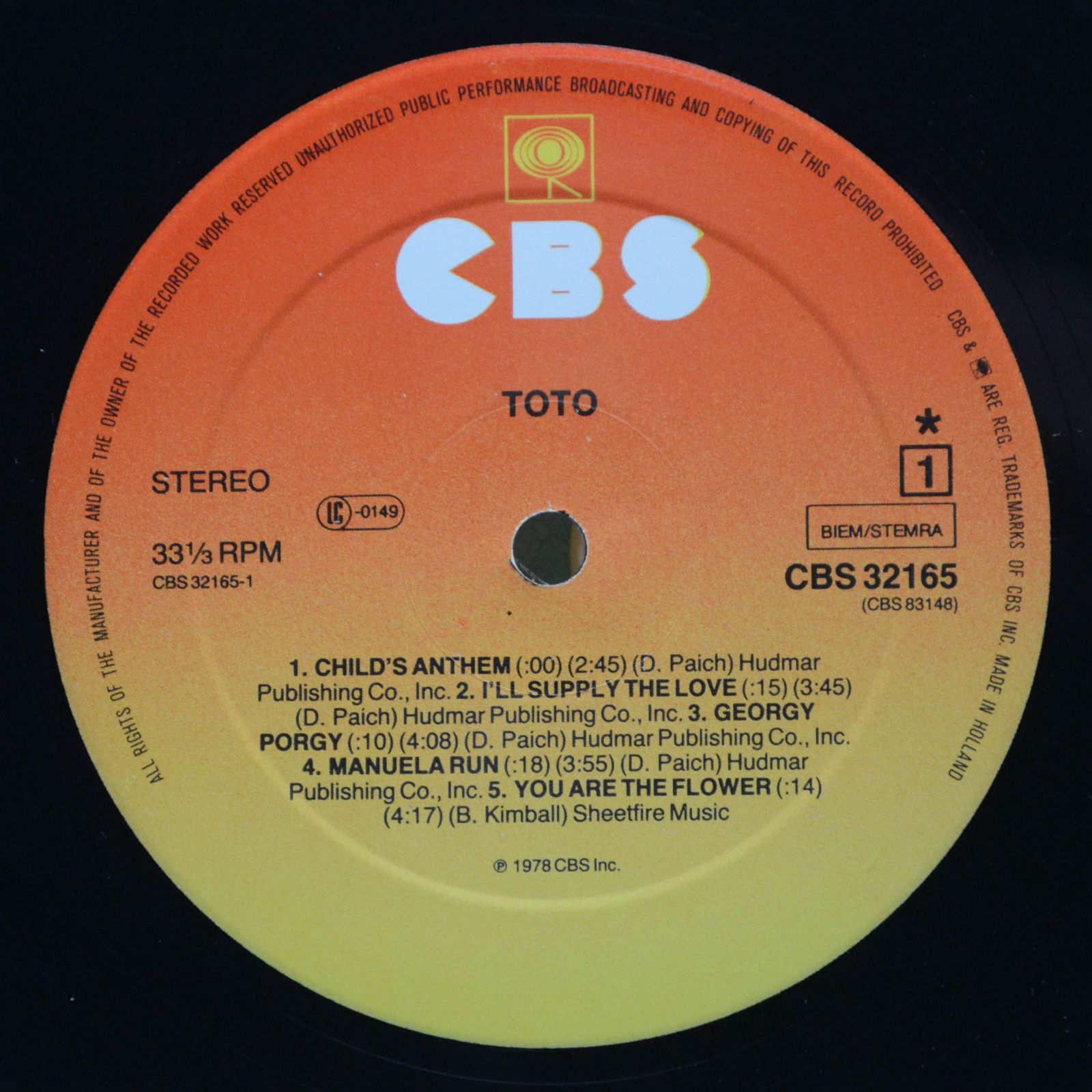Toto — Toto, 1978