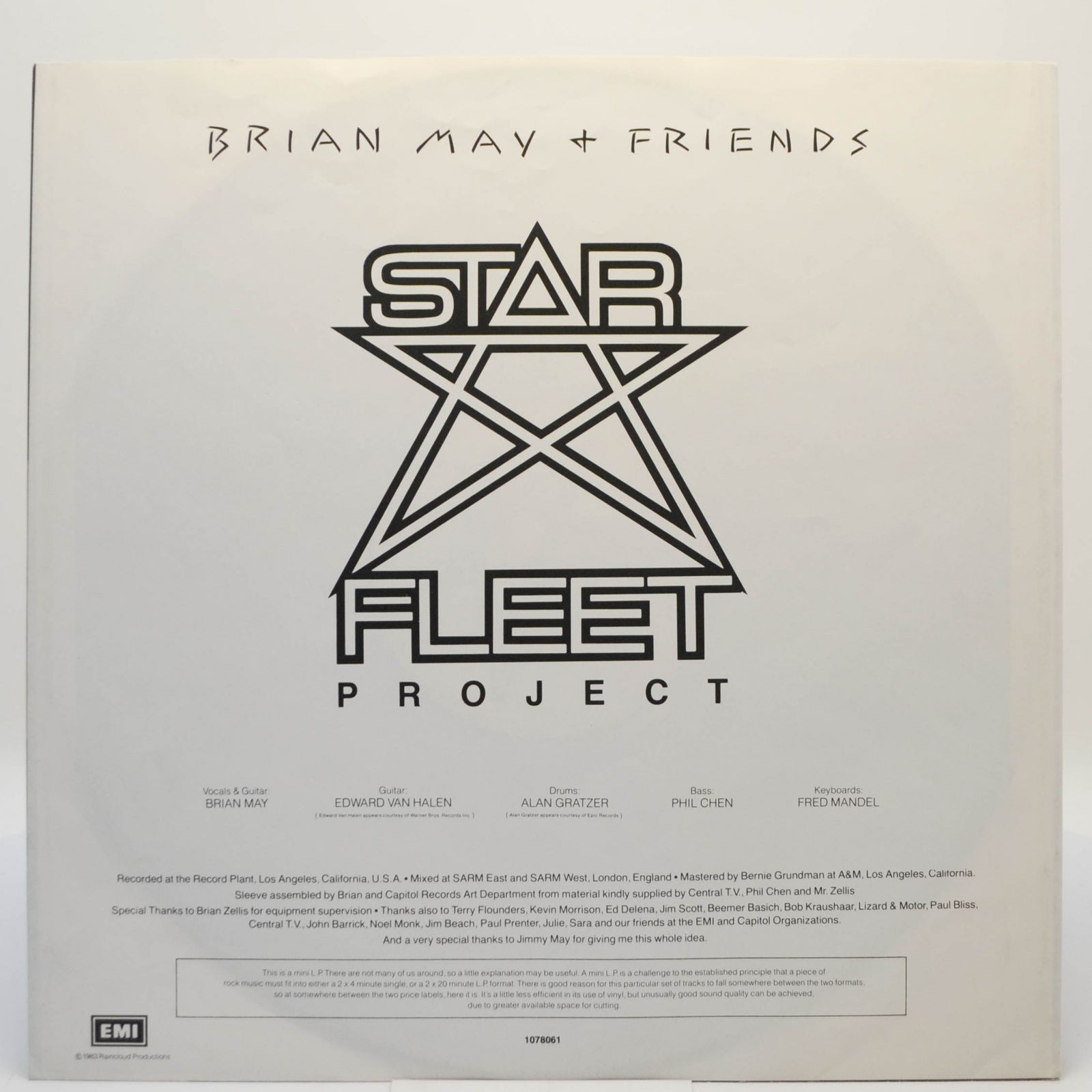Brian May + Friends — Star Fleet Project, 1983