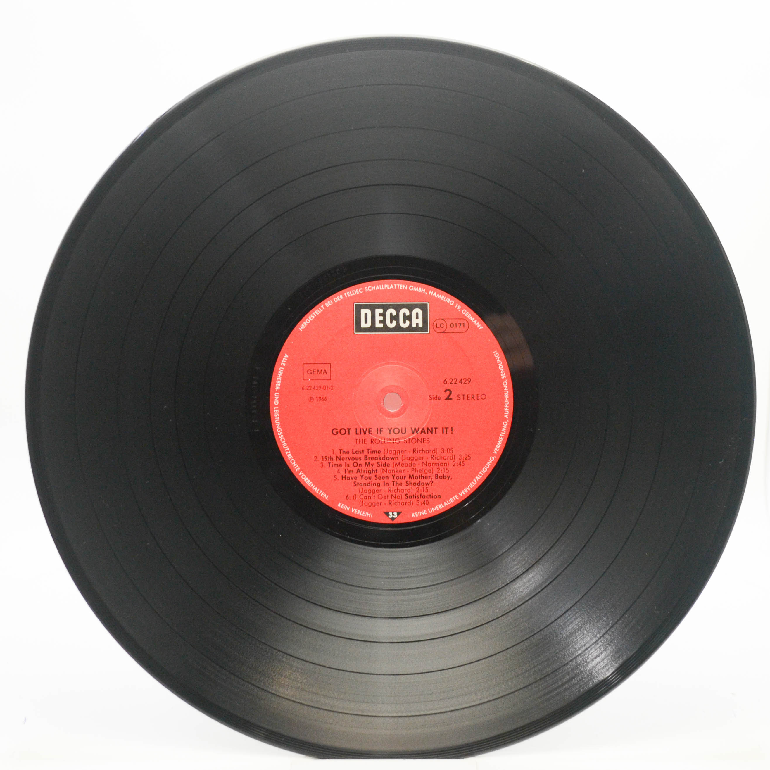 Rolling Stones — Got Live If You Want It!, 1966