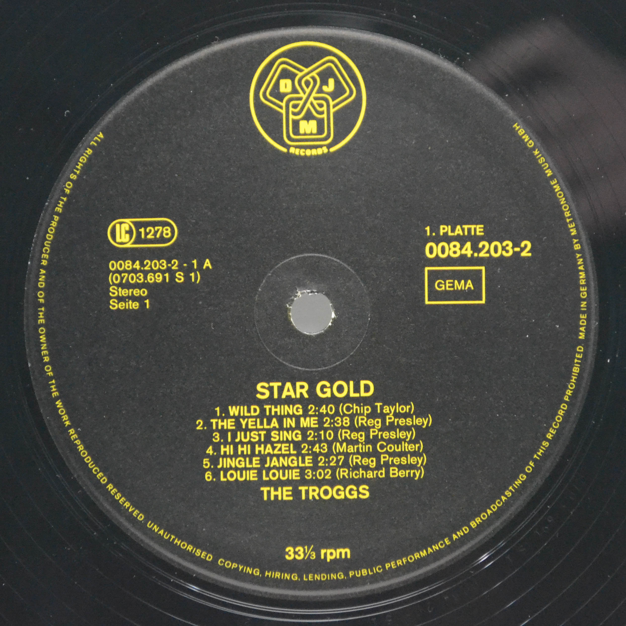 Troggs — Star Gold (2LP), 1981