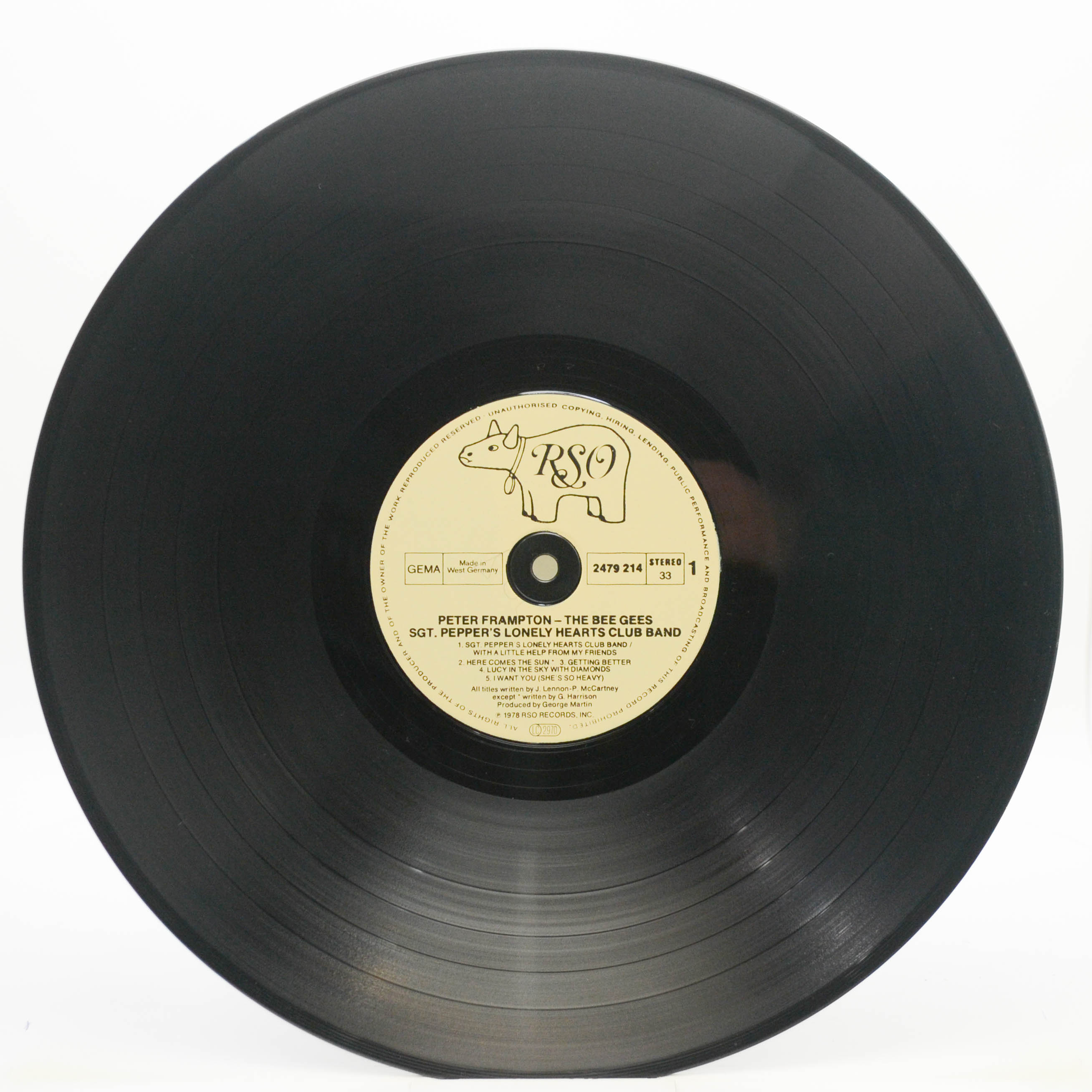 Виниловая пластинка Various — Sgt. Pepper's Lonely Hearts Club Band (The Original Motion Picture Soundtrack) (2LP, poster), 1978