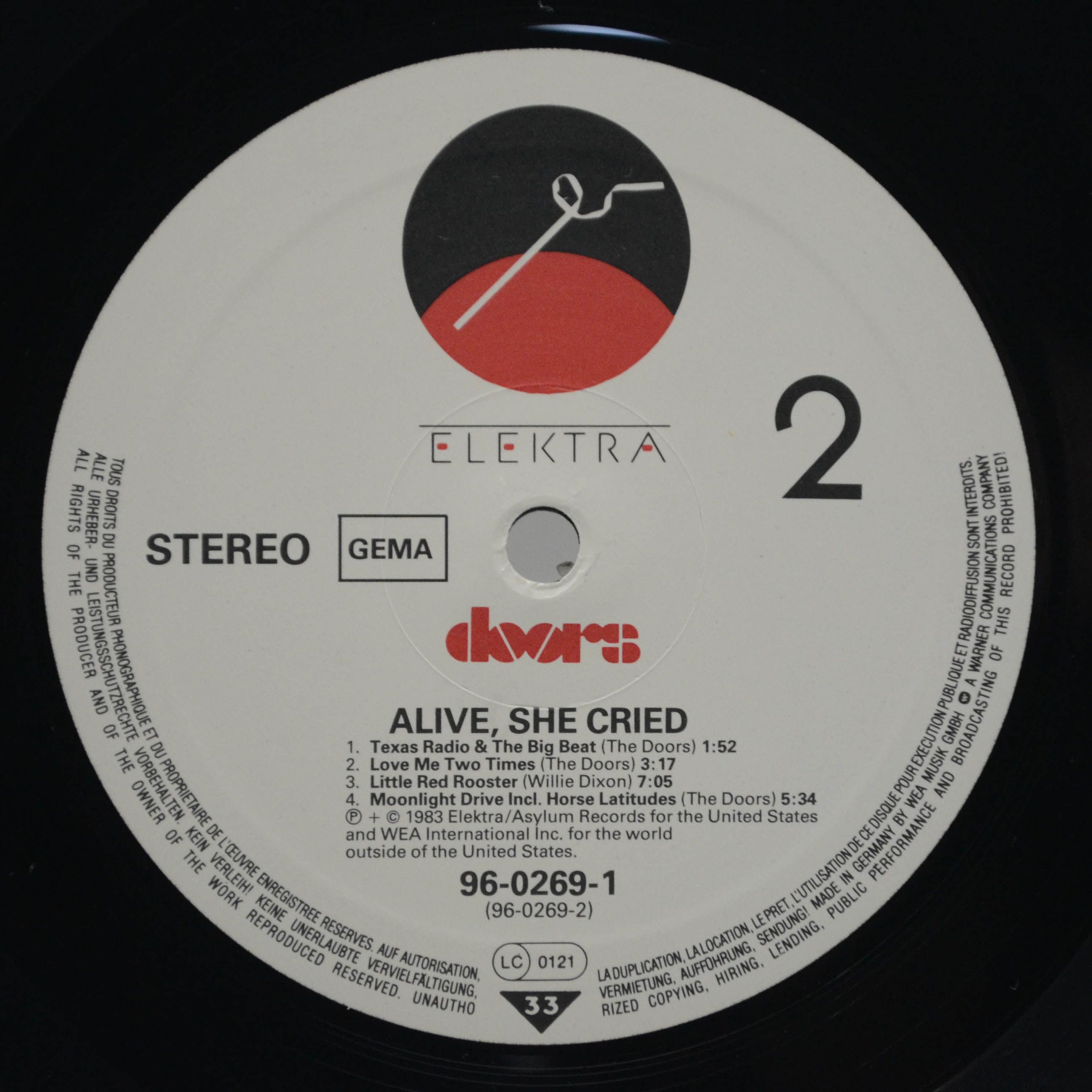 Doors — Alive, She Cried, 1983