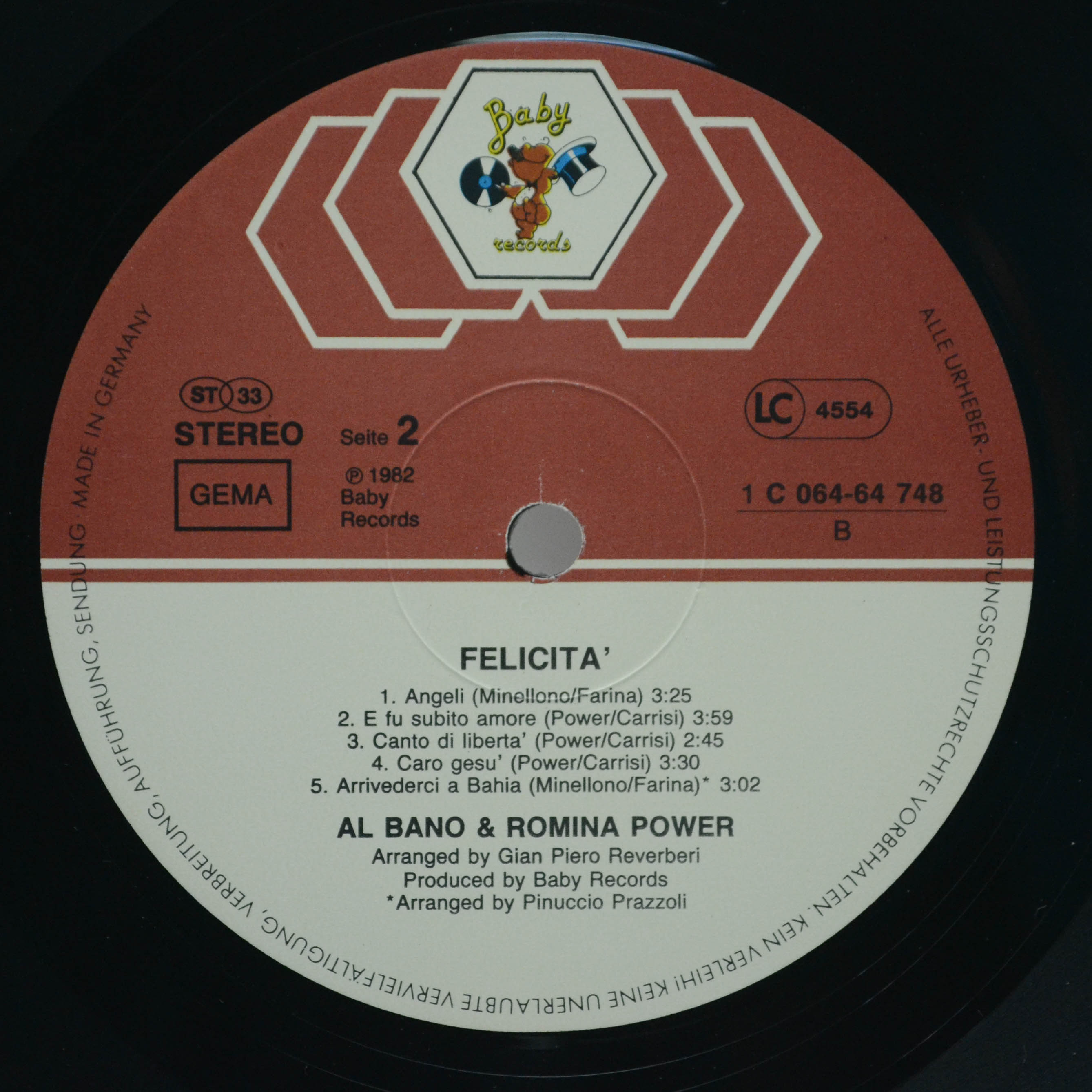 Al Bano & Romina Power — Felicità, 1982