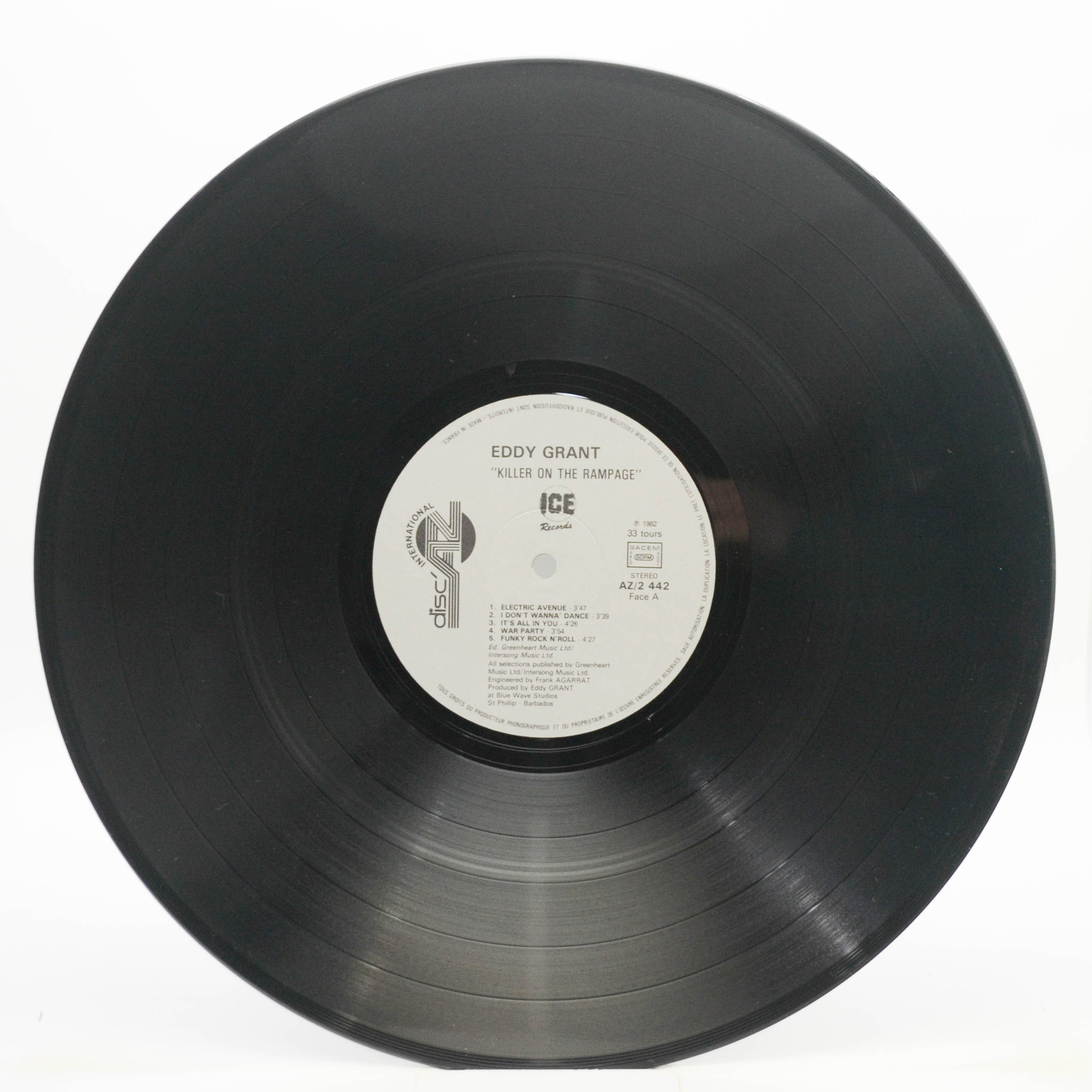 Eddy Grant — Killer On The Rampage, 1982