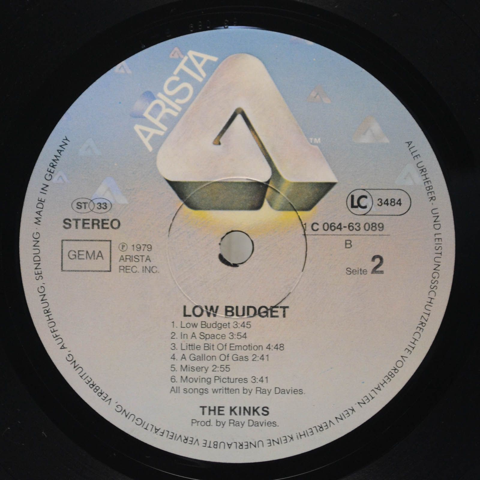 Kinks — Low Budget, 1979