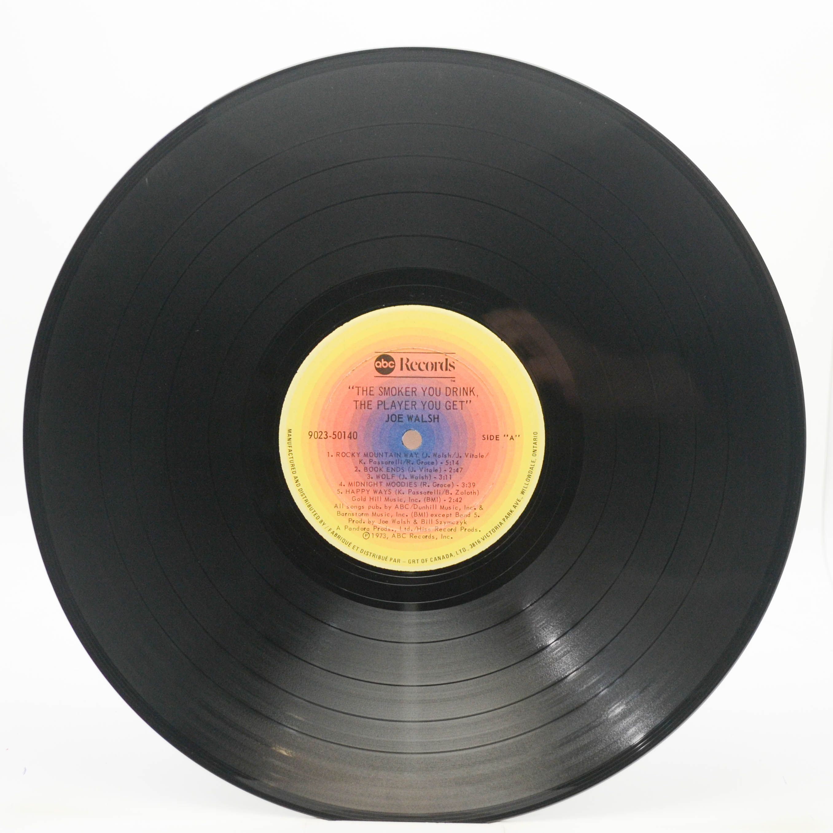 Joe Walsh — The Smoker You Drink, The Player You Get, 1973