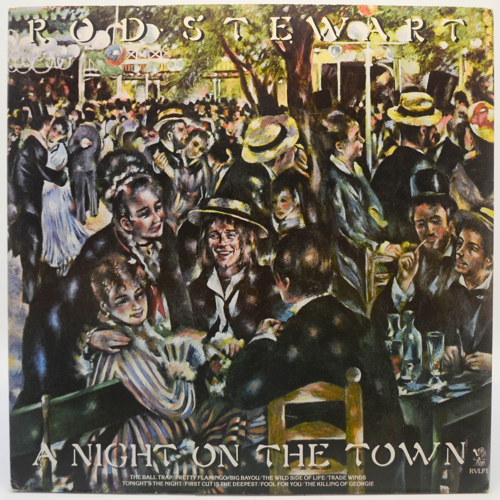 Rod Stewart — A Night On The Town (1-st, UK), 1976