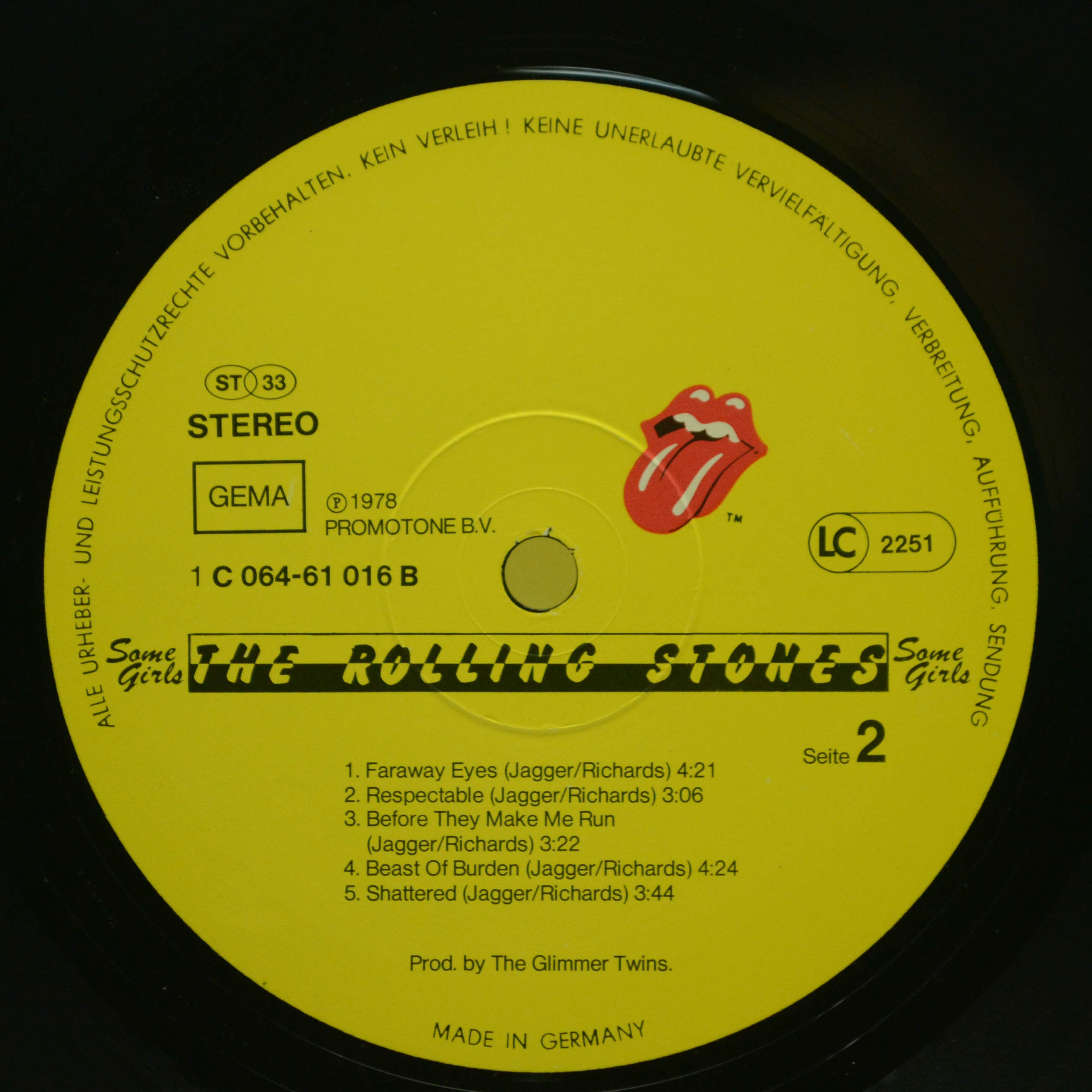 Rolling Stones — Some Girls, 1978