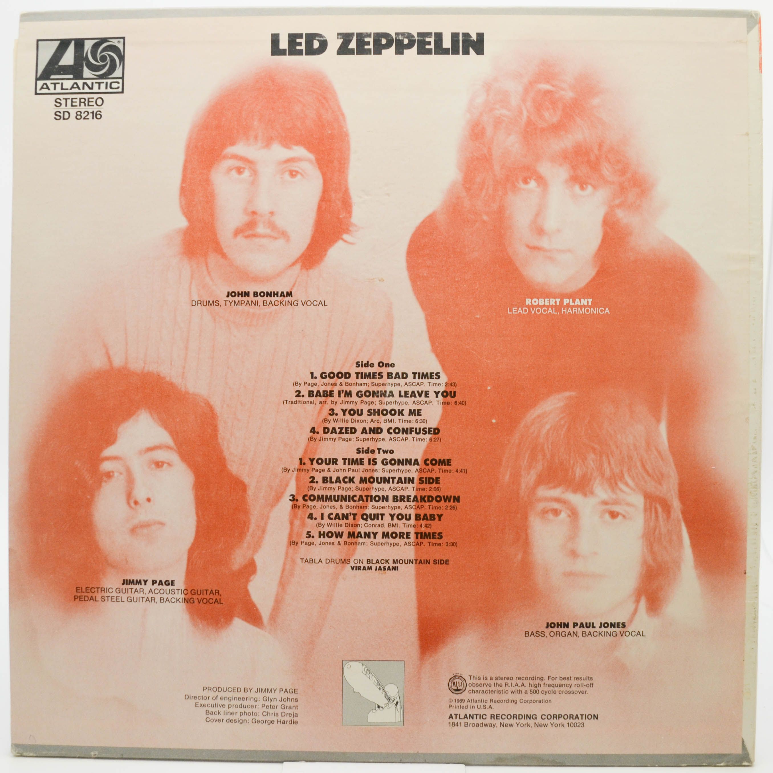 Led Zeppelin — Led Zeppelin (USA), 1969