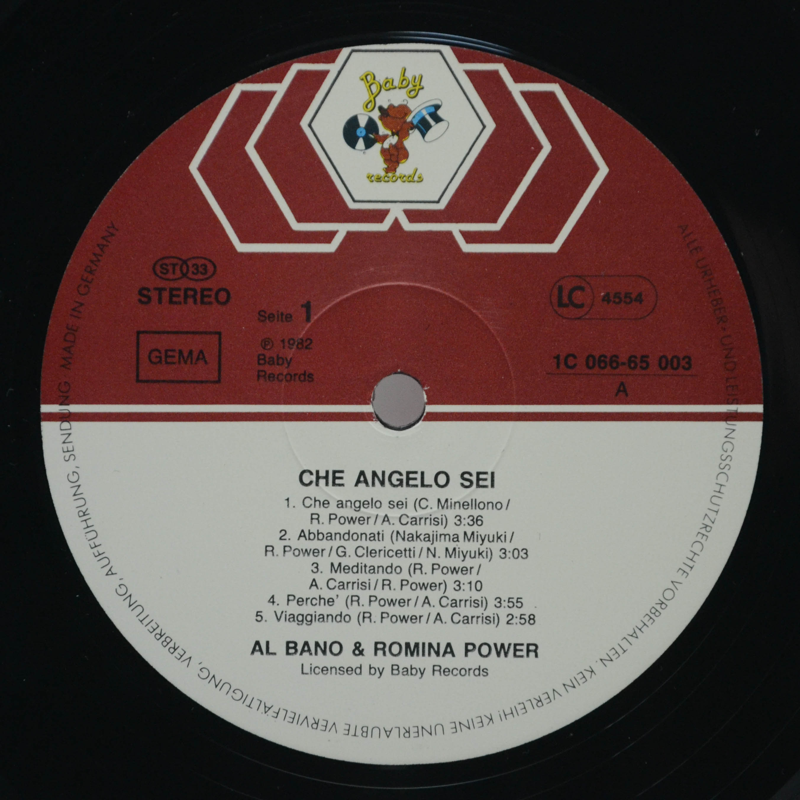 Al Bano & Romina Power — Che Angelo Sei, 1982