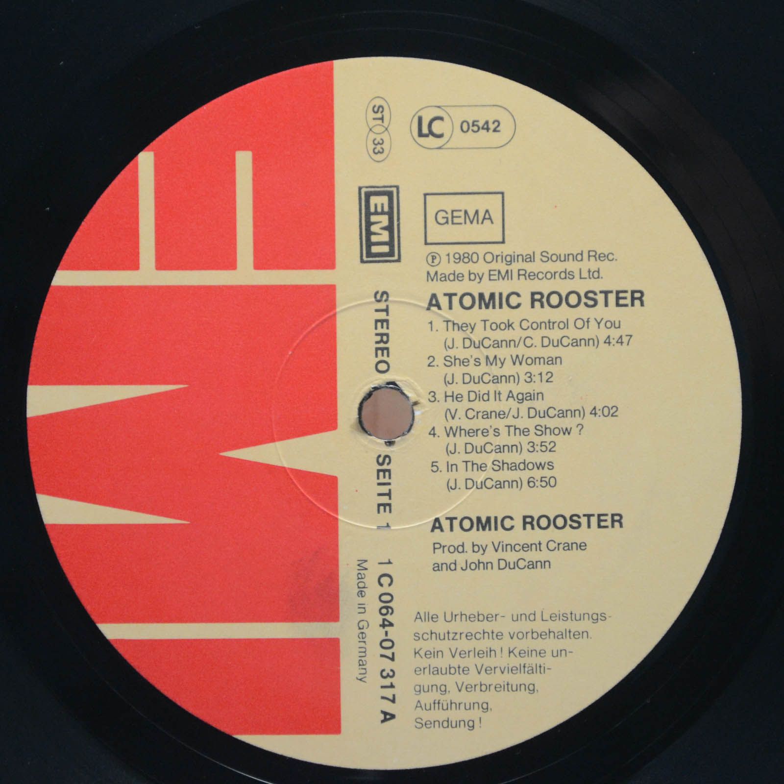 Atomic Rooster — Atomic Rooster, 1980