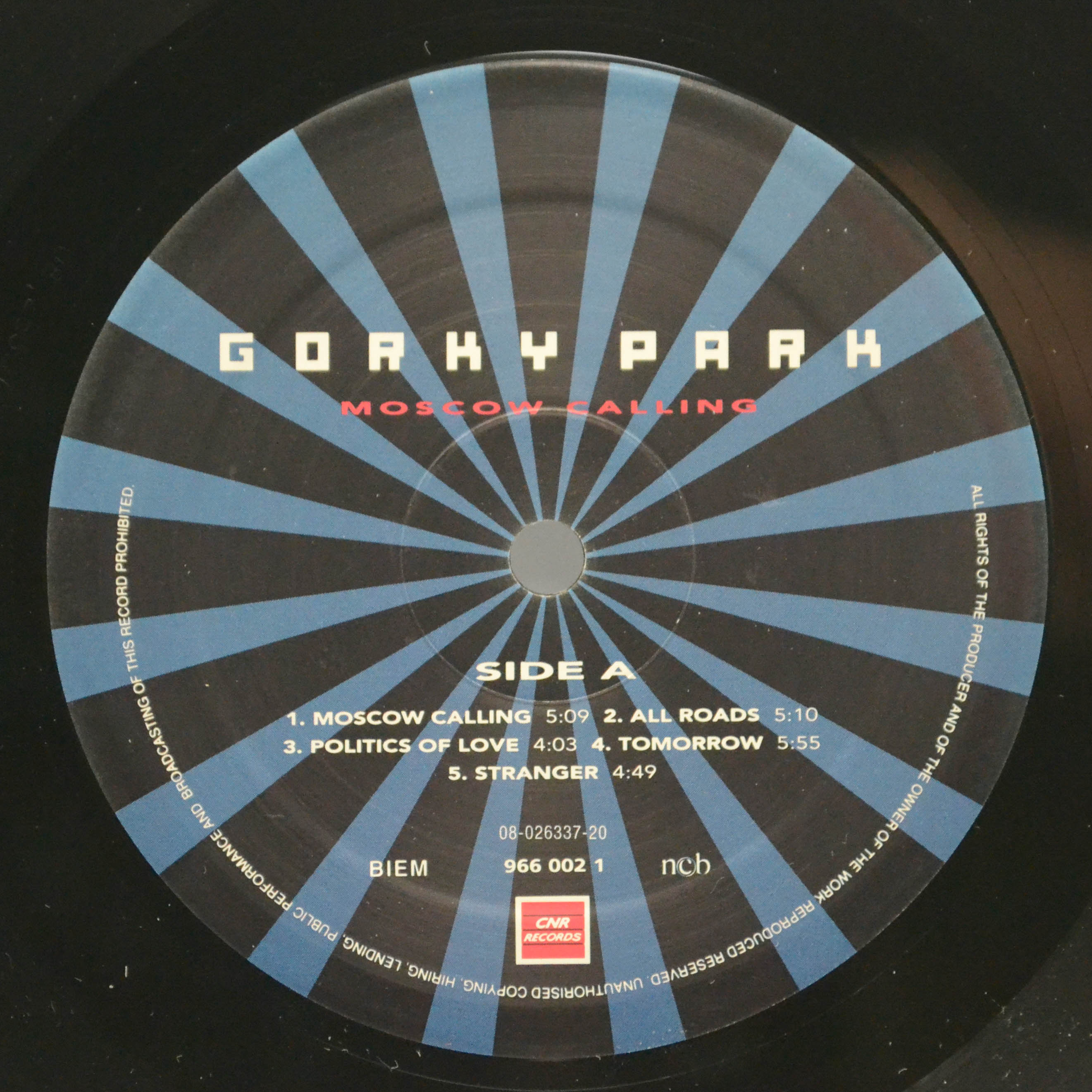 Gorky Park — Moscow Calling, 1992