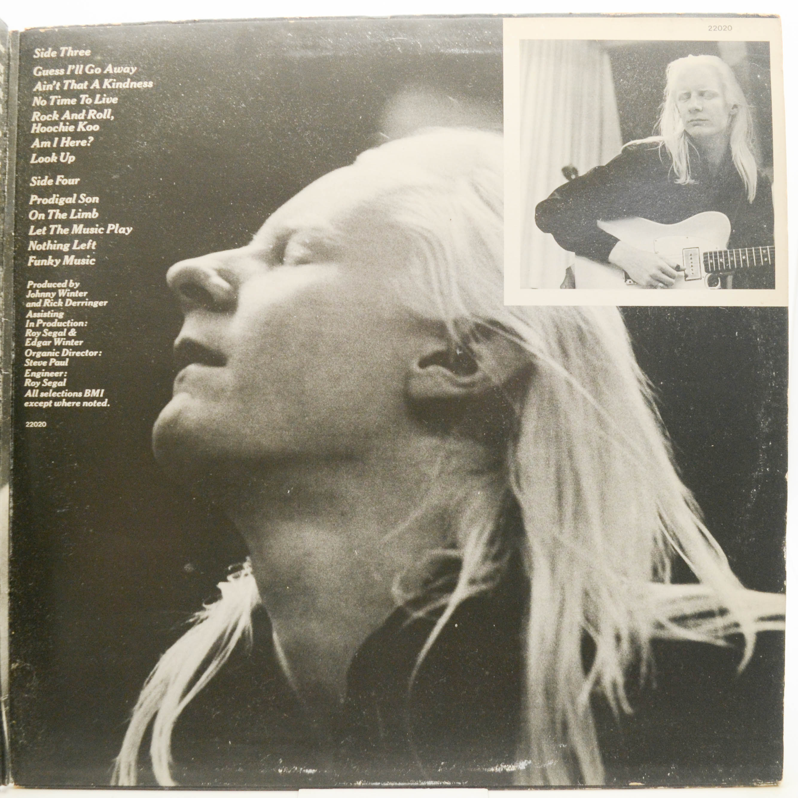 Johnny Winter — And/Live (2LP), 1975