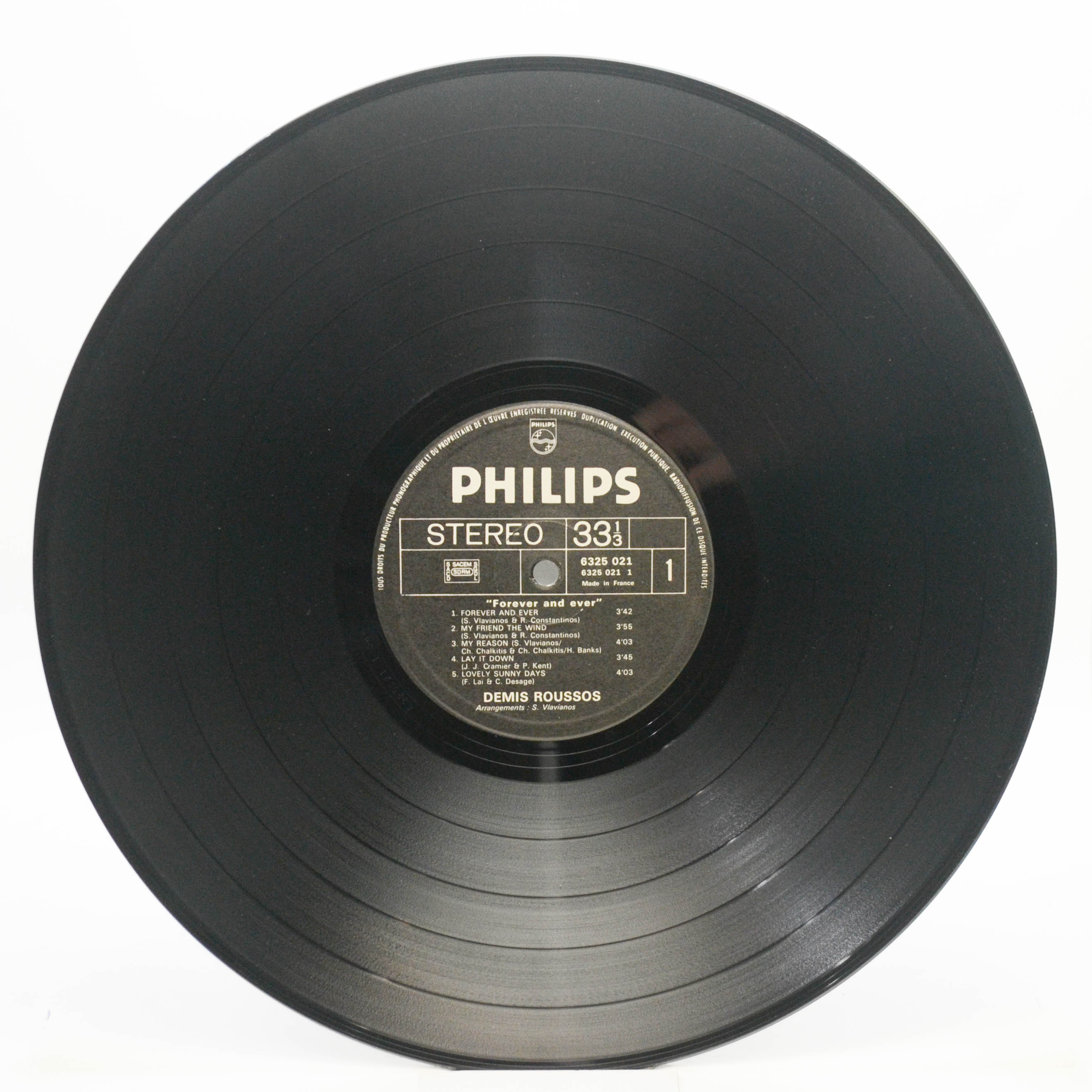 Démis Roussos — Forever And Ever (France), 1973