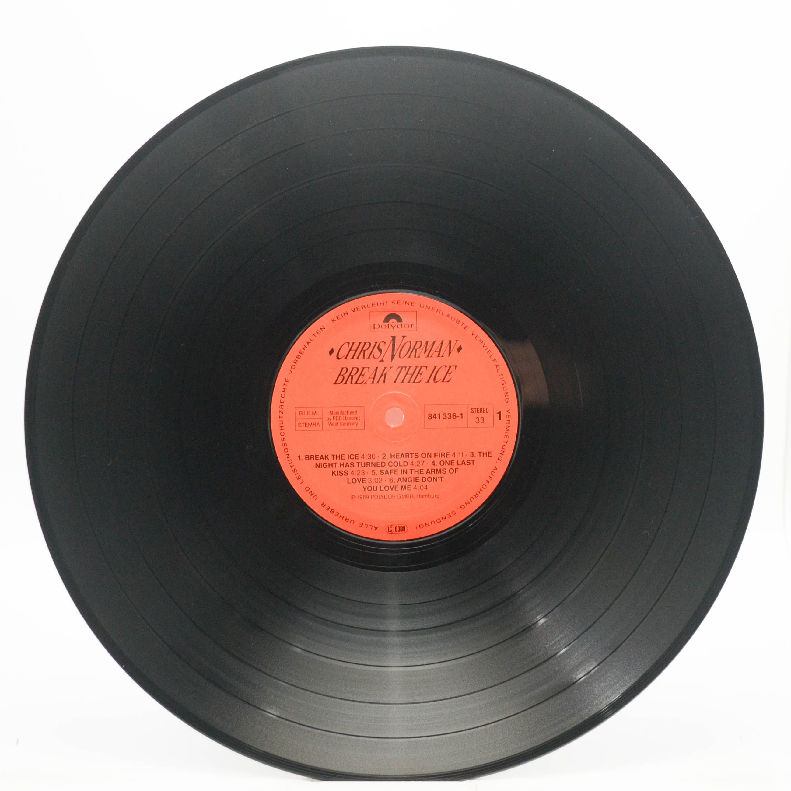 Chris Norman — Break The Ice, 1989