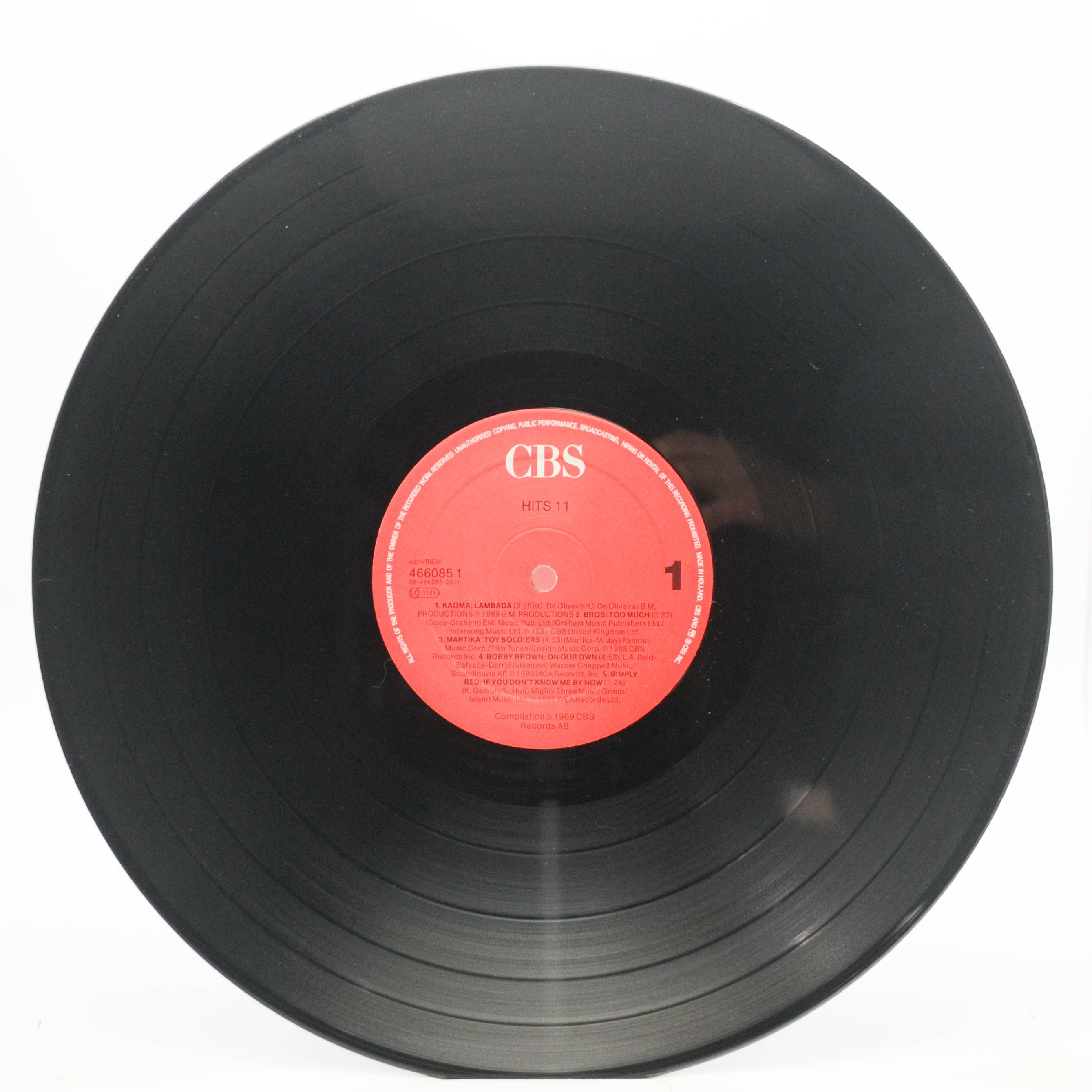 Various — Hits 11 (2LP), 1989
