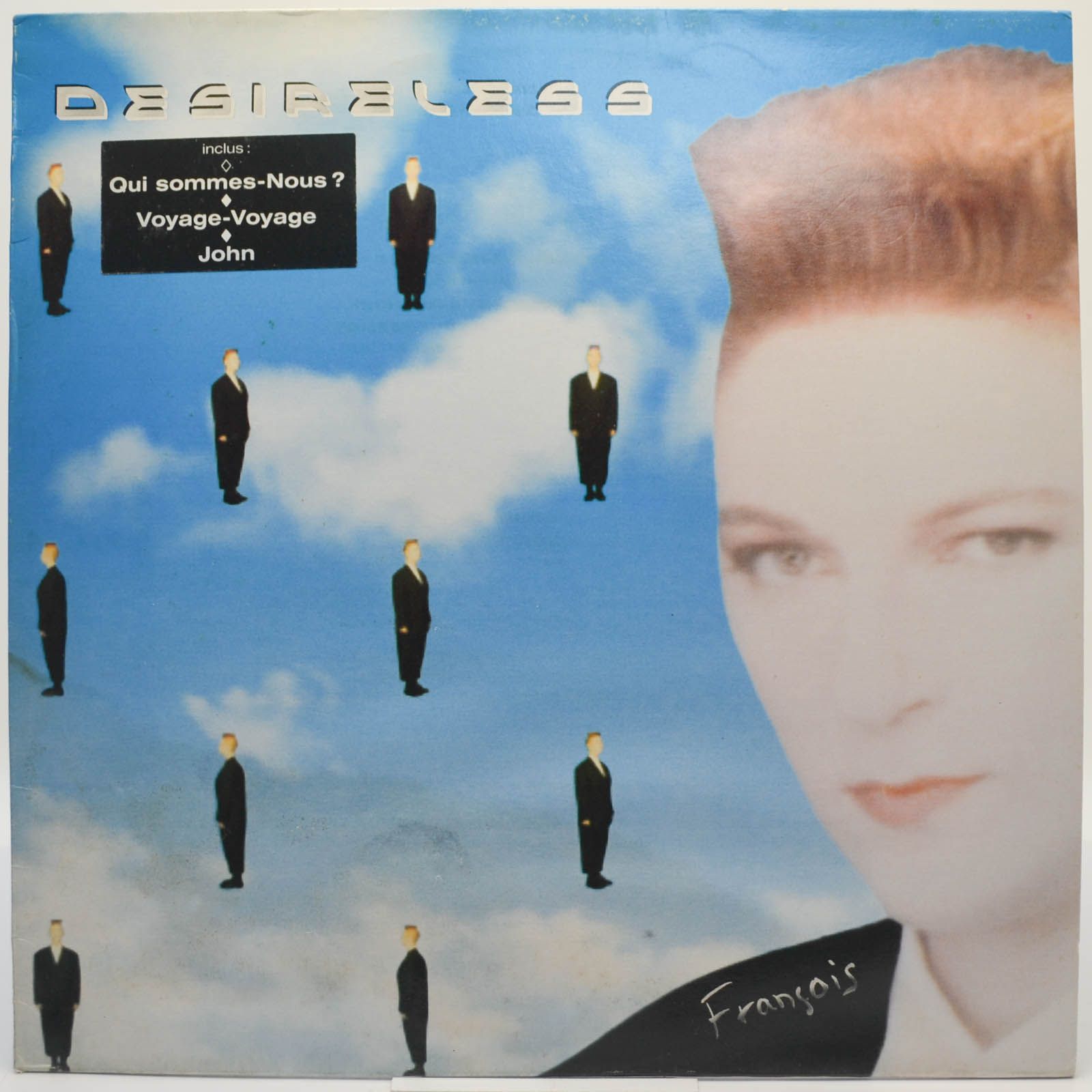 Desireless песни. Desireless Francois 1989. Обложка Desireless - Francois (1989). Desireless обложки альбомов. Desireless Voyage Voyage обложка.