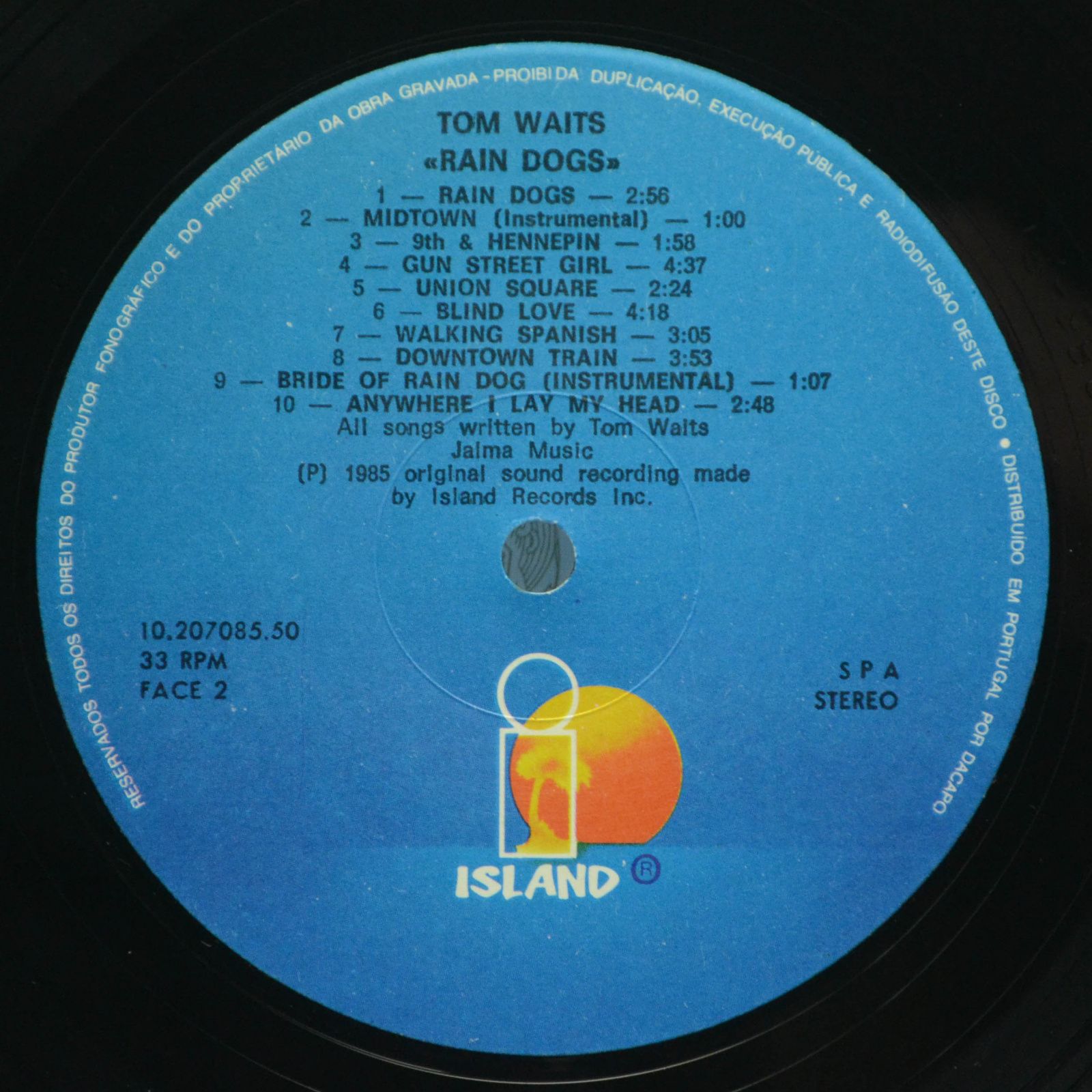 Tom Waits — Rain Dogs, 1986