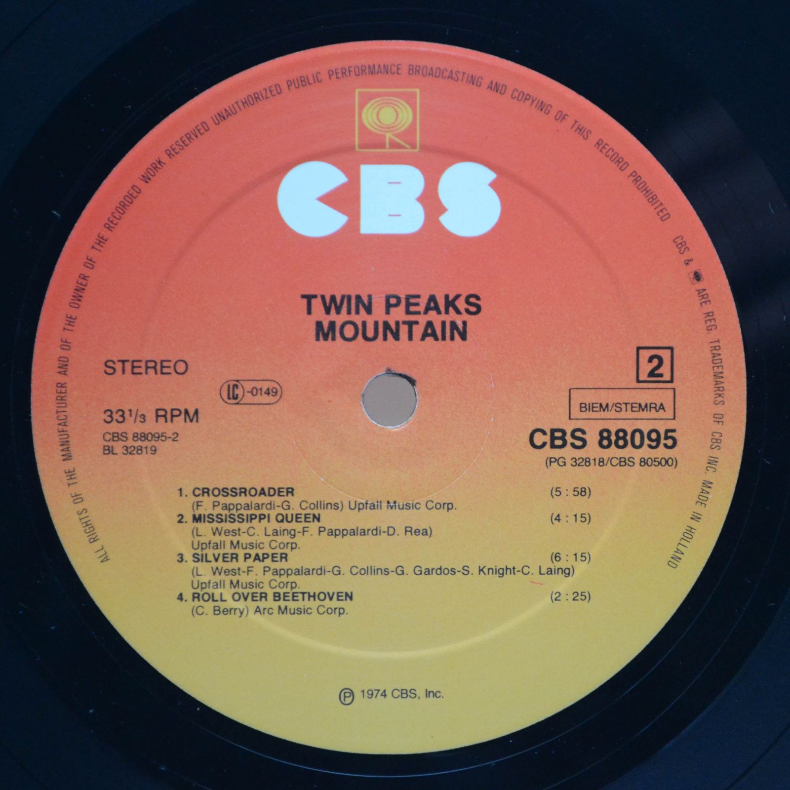 Mountain — Twin Peaks (2LP), 1973