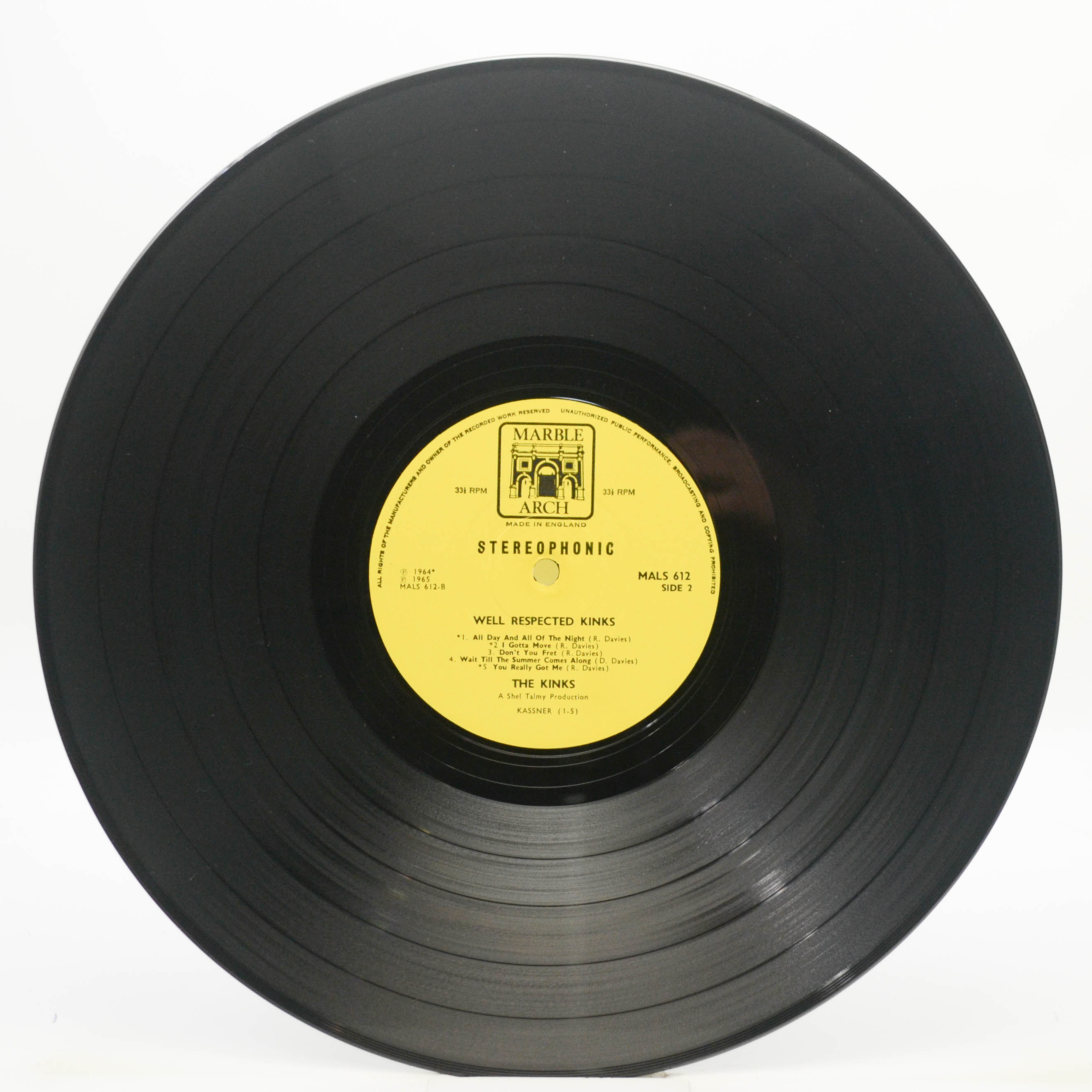 Kinks — Well Respected Kinks (1-st, UK), 1966