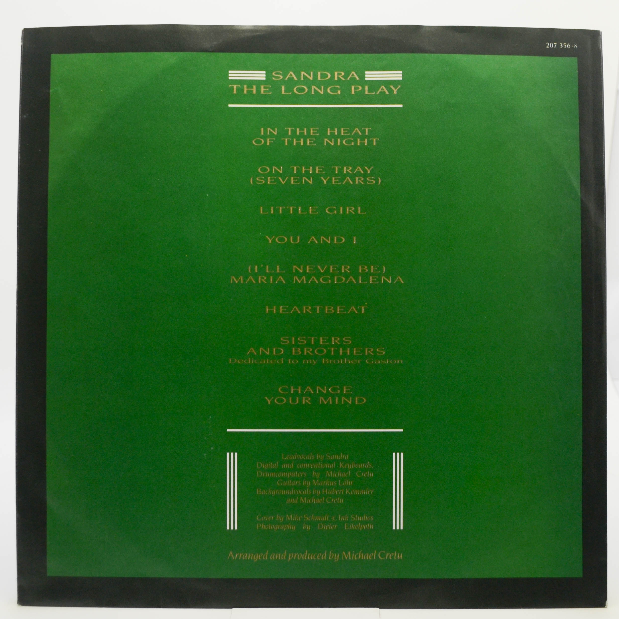 Виниловая пластинка Sandra — The Long Play, 1985