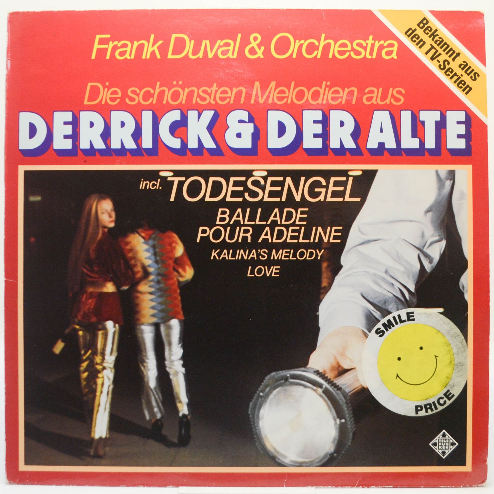 Frank Duval & Orchestra — Die Schönsten Melodien Aus „Derrick“ Und „Der Alte“, 1979