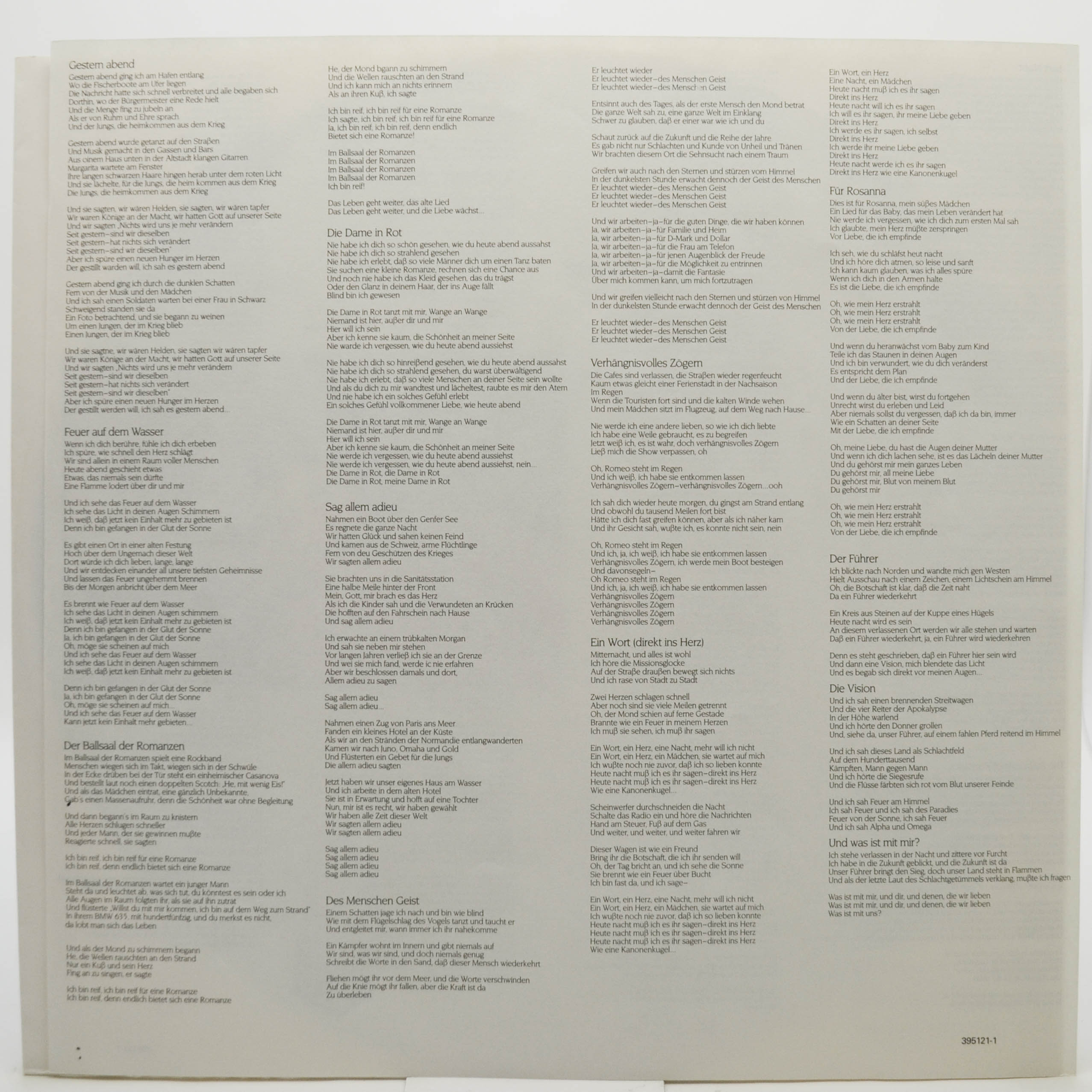 Chris de Burgh — Into The Light, 1986