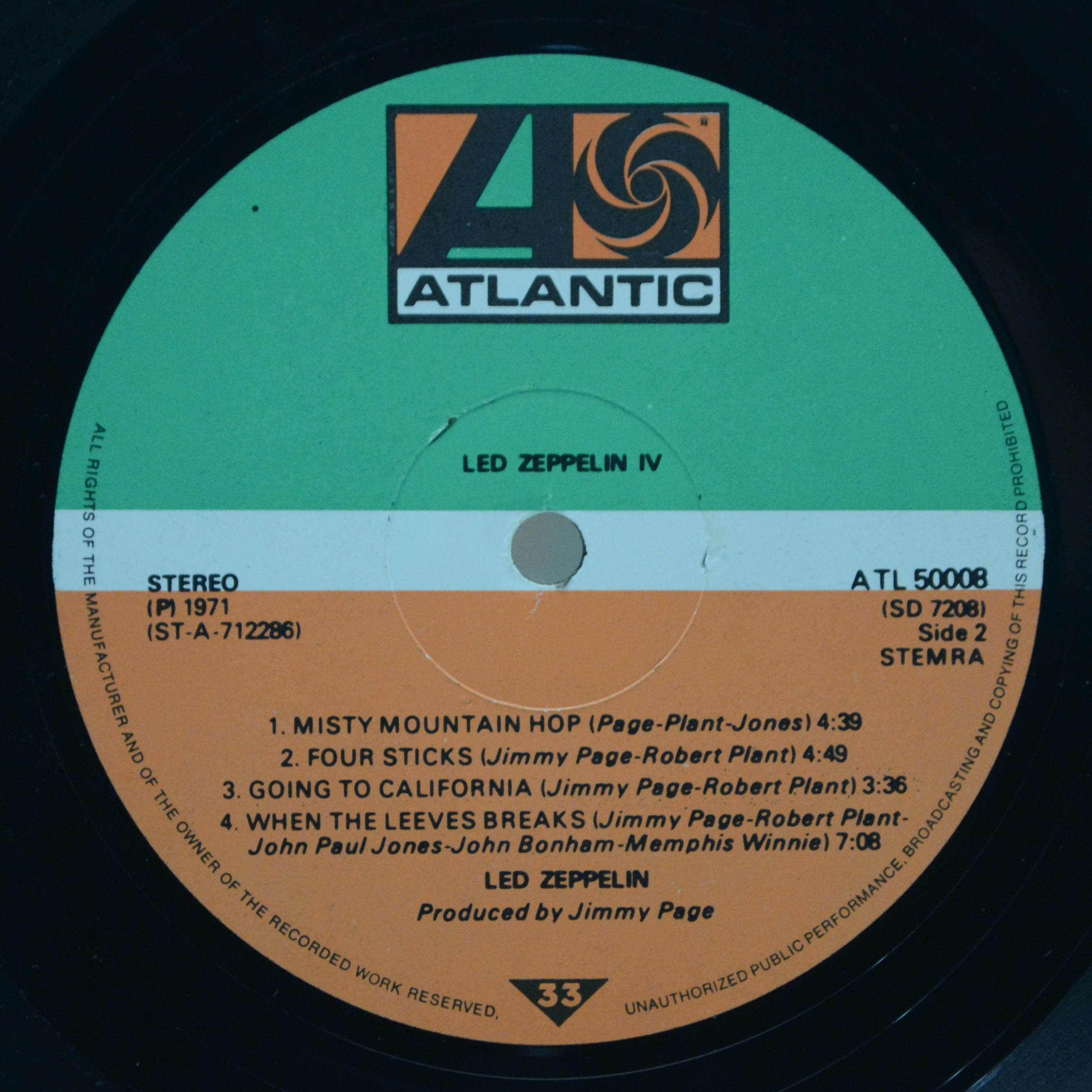 Led Zeppelin — Led Zeppelin IV, 1971