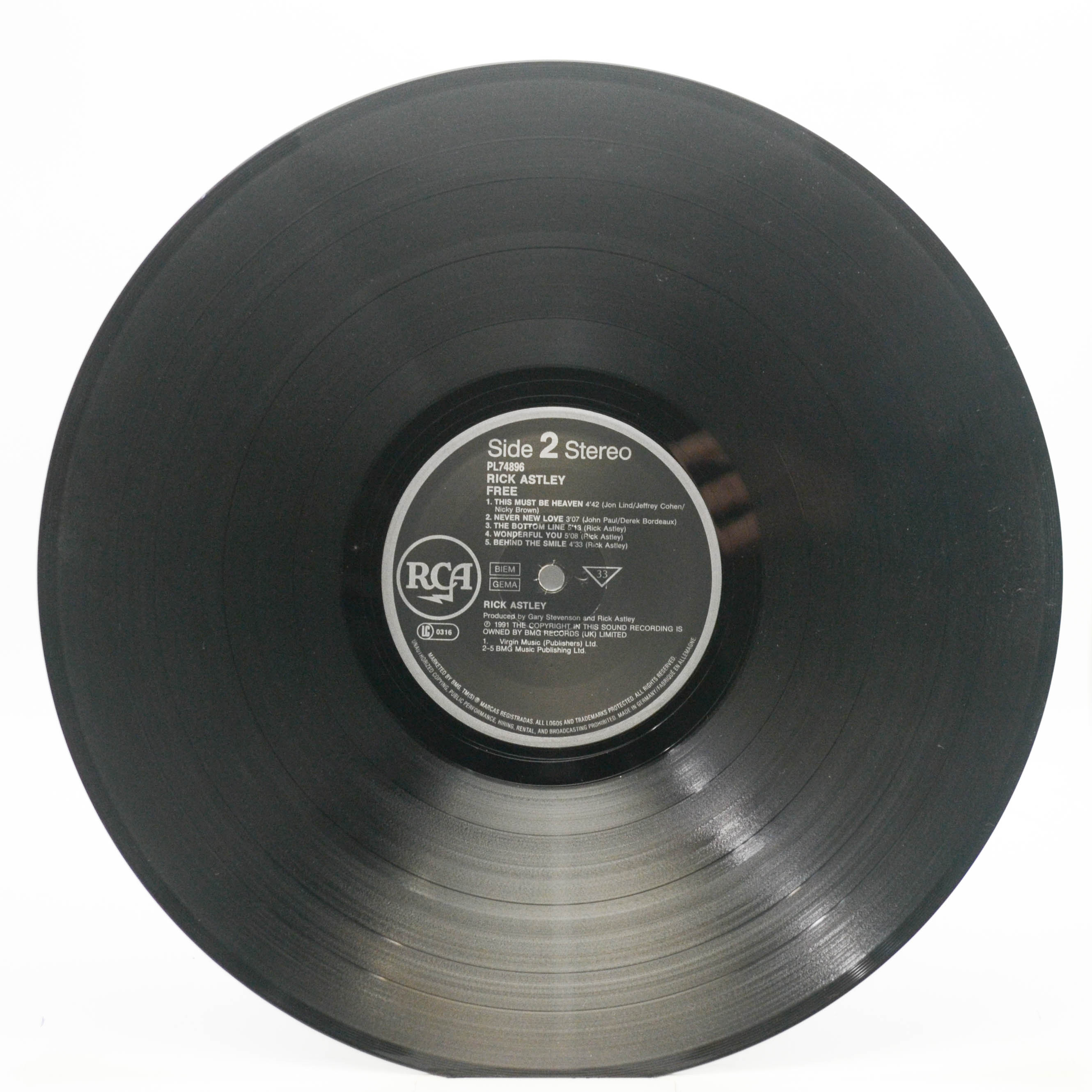 Rick Astley — Free, 1991