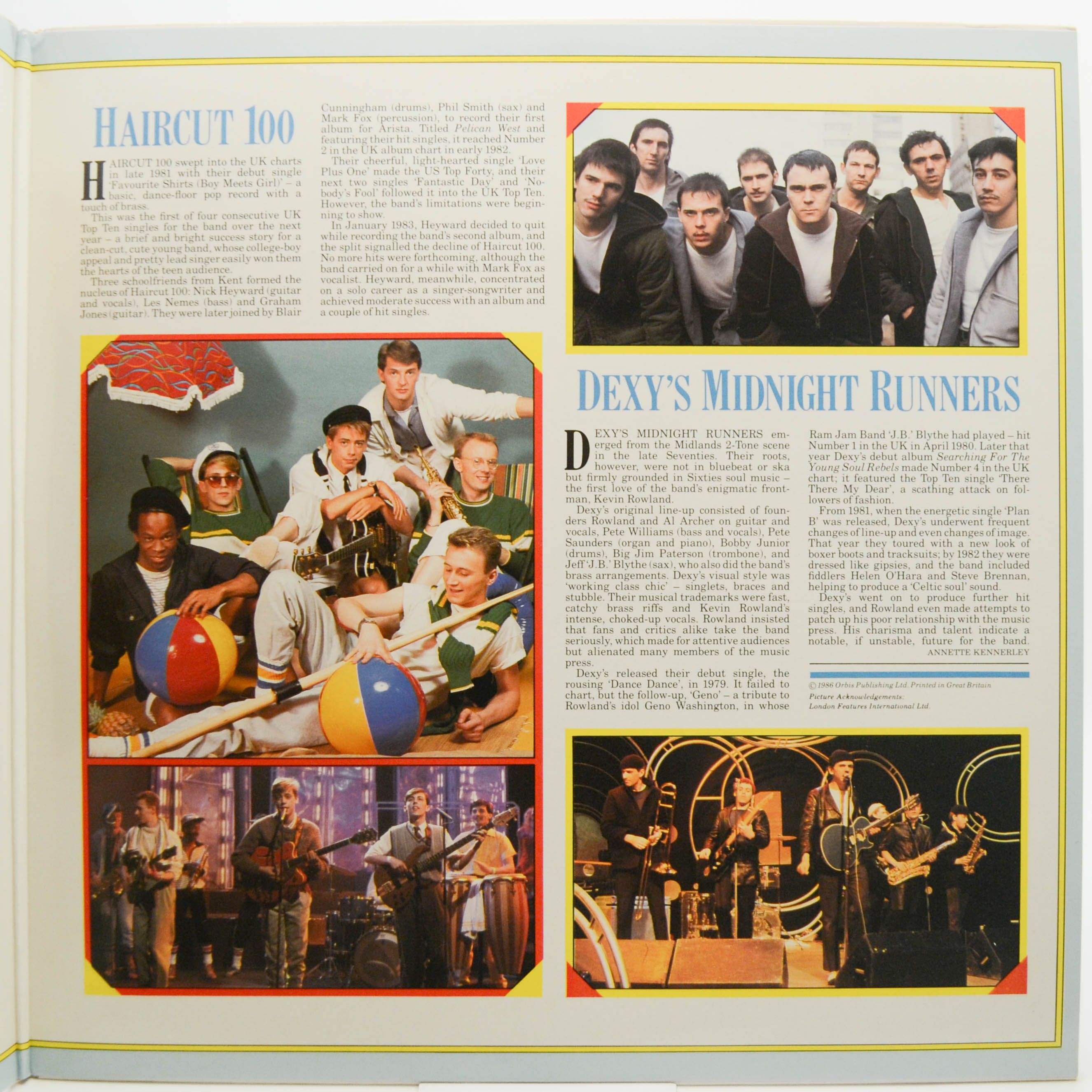 Japan / Altered Images / Haircut 100 / Dexy's Midnight Runners — The History Of Rock (Volume Thirty Eight) (2LP, UK), 1986