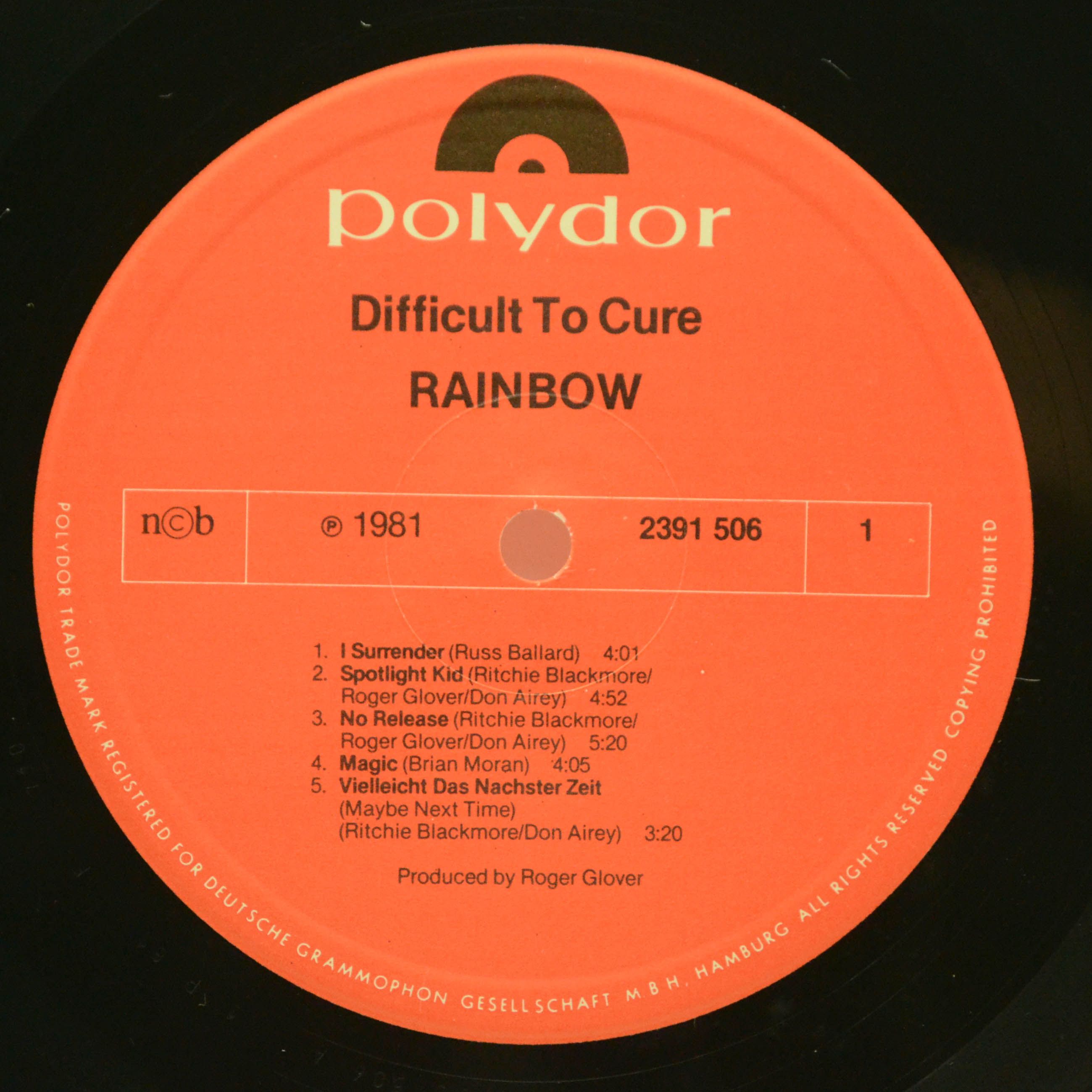 Rainbow — Difficult To Cure, 1981