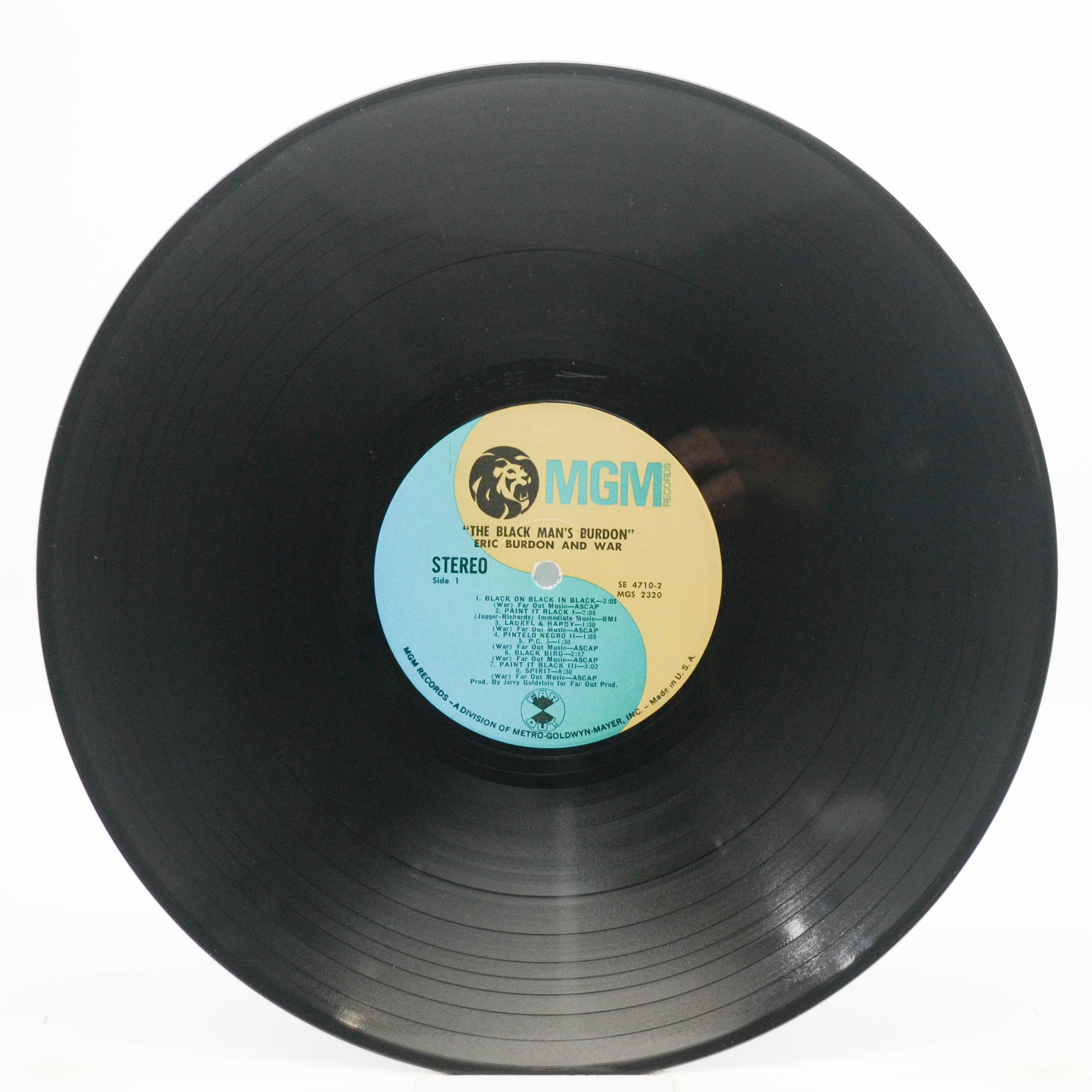 Eric Burdon And War — The Black-Man's Burdon (2LP, USA), 1970