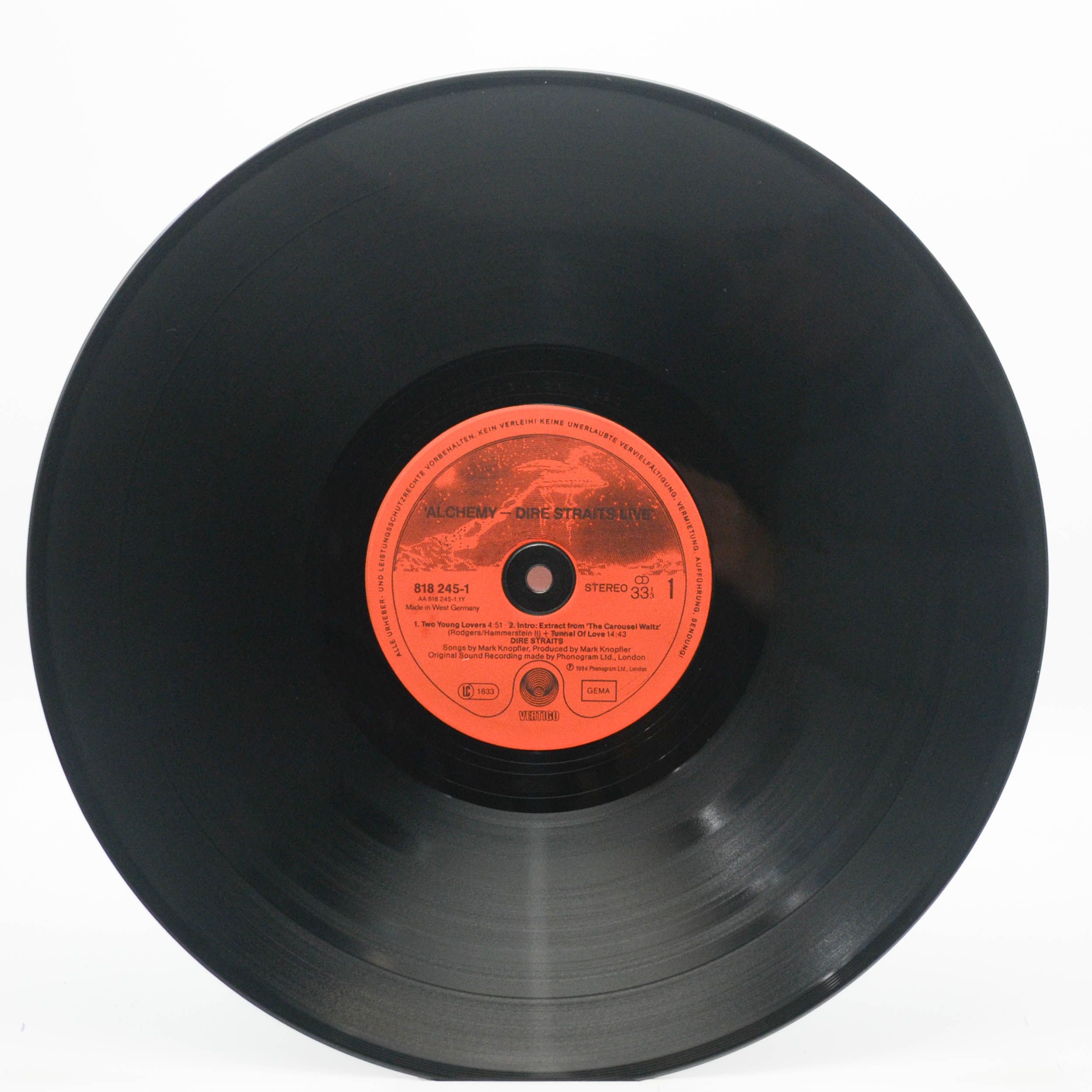 Dire Straits — Alchemy - Dire Straits Live (2LP), 1984